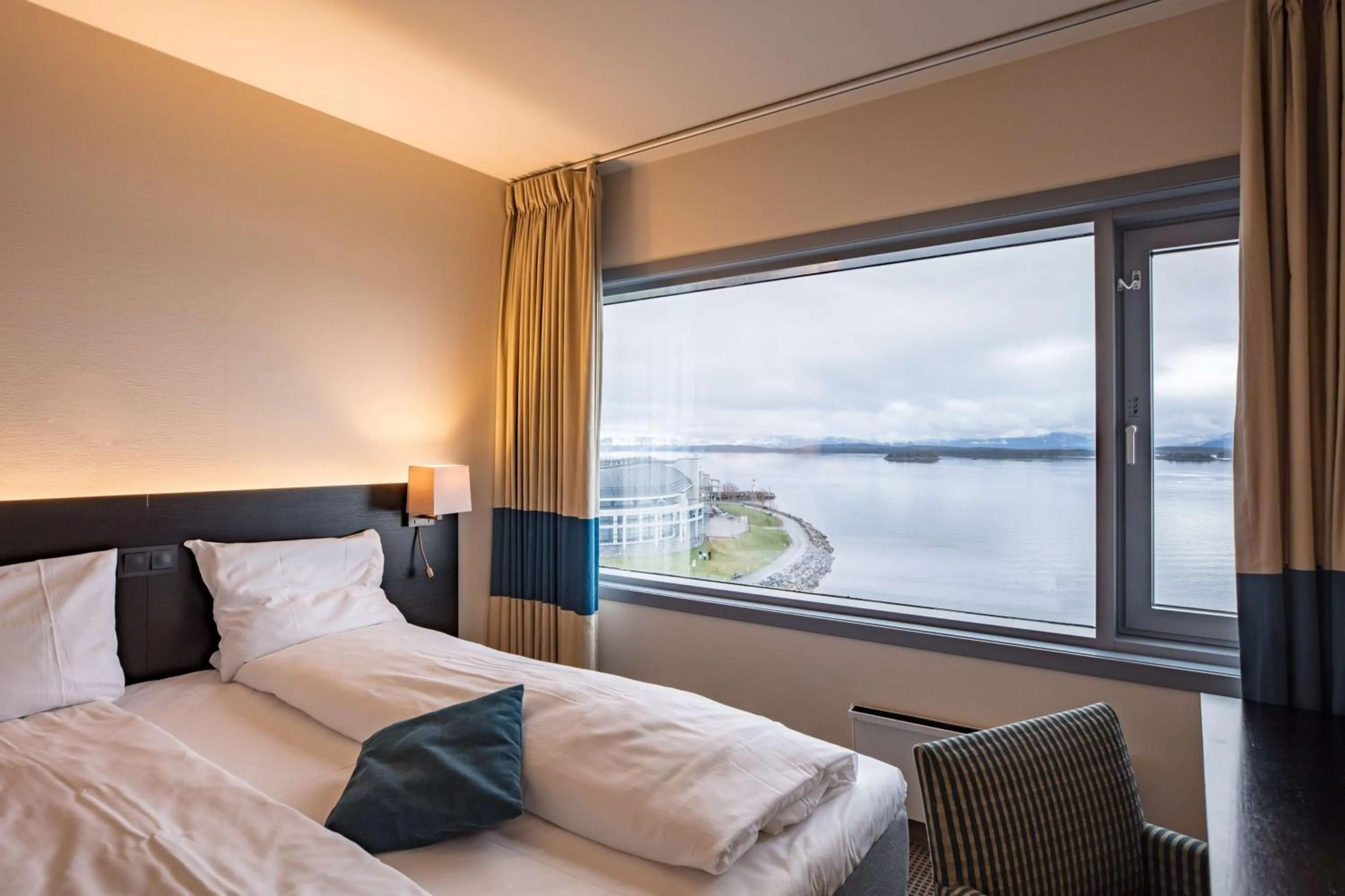 Bedroom, Bed in Scandic Seilet Hotel