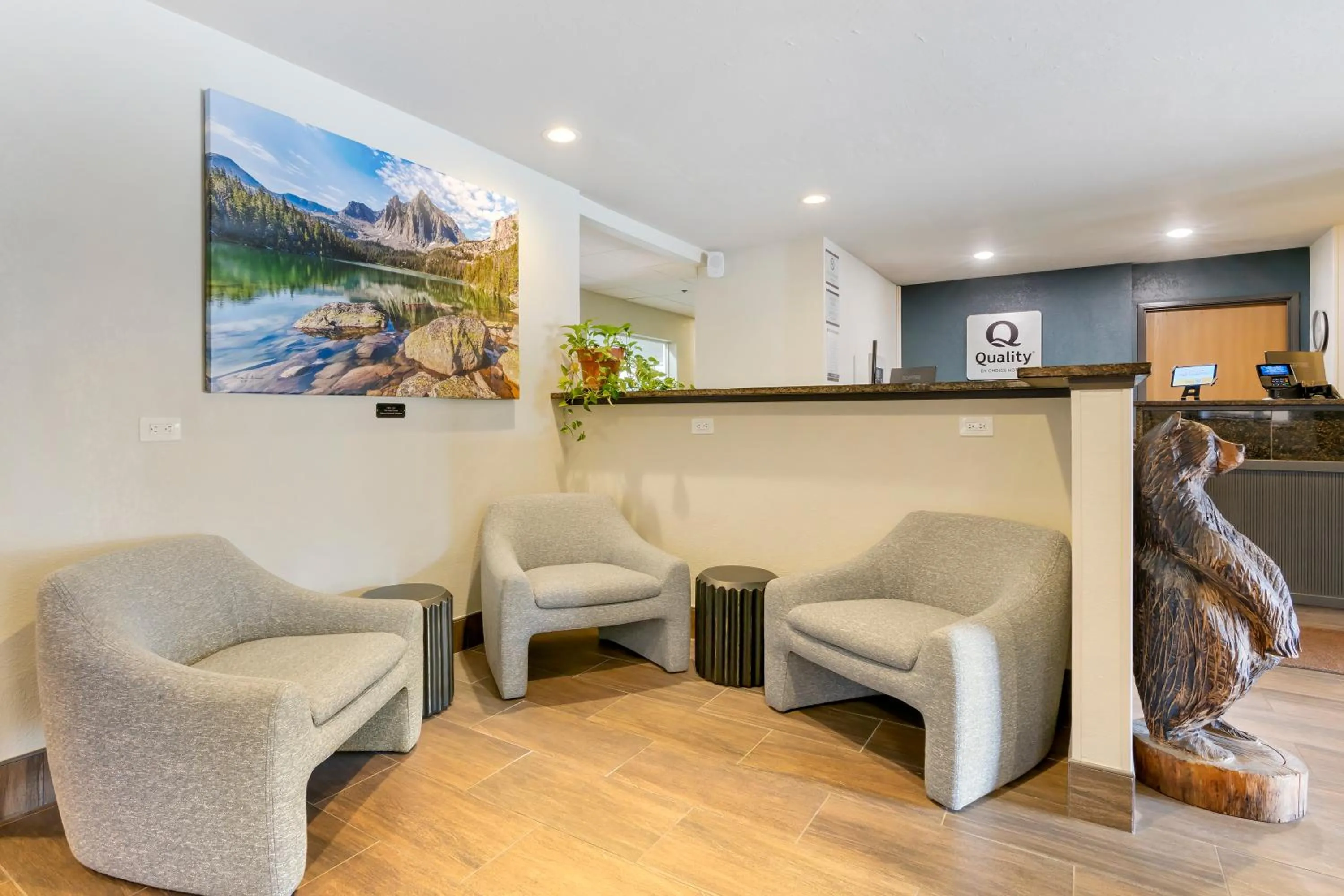 Lobby or reception in Quality Inn Red Lodge Gateway To Yellowstone