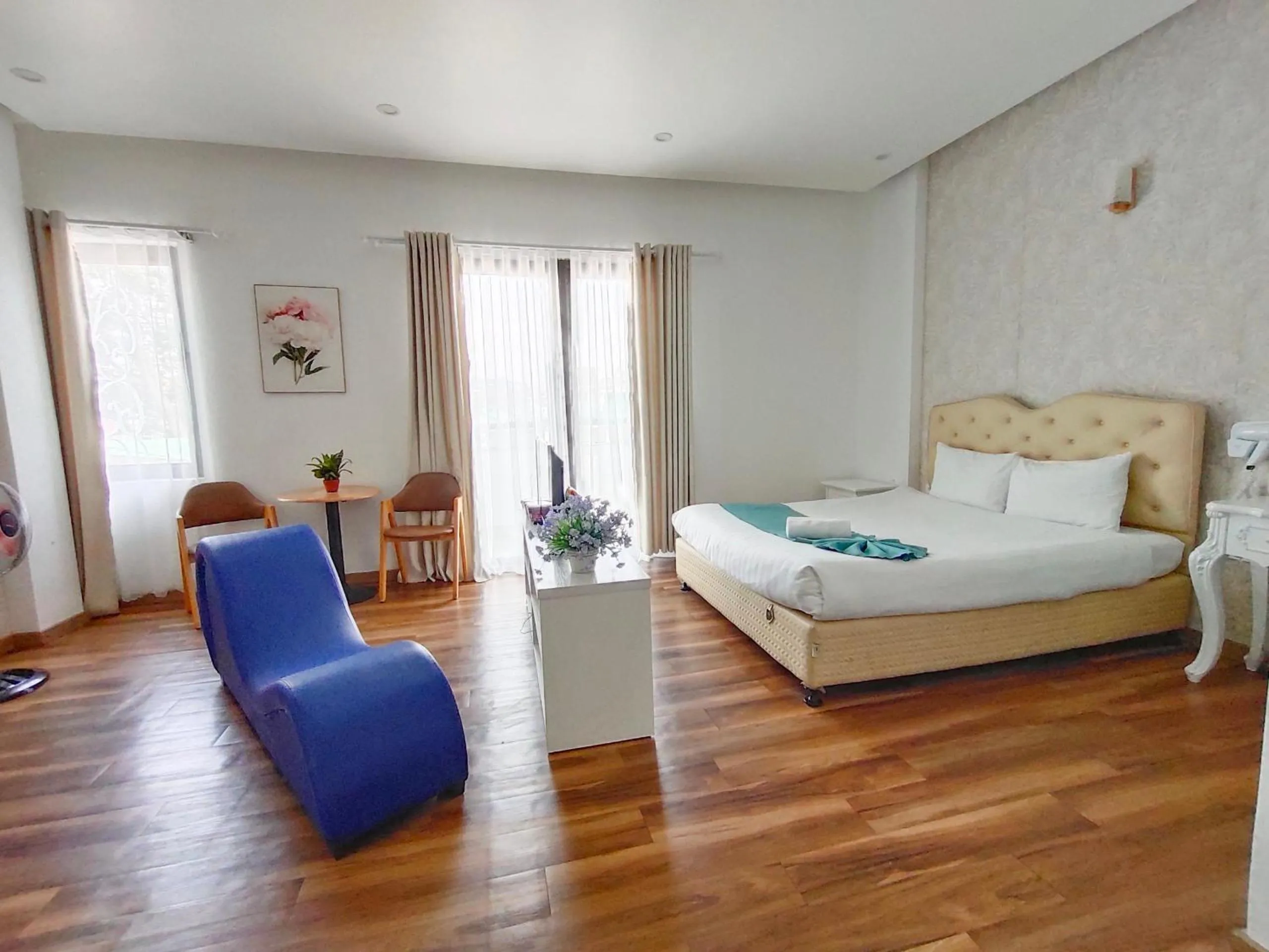 Bed in Ngàn Phố Studio & Love Hotel