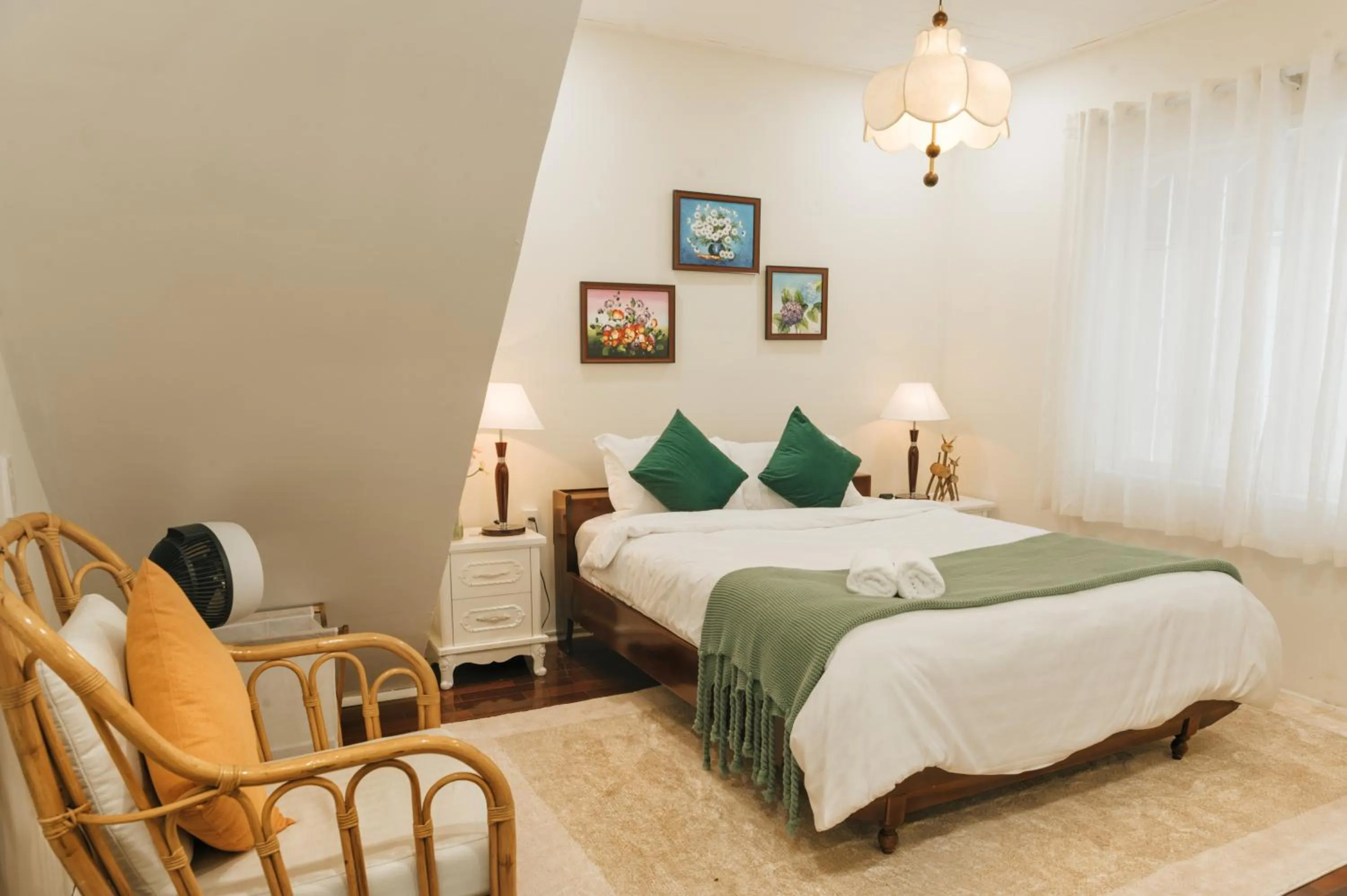 Bed in Ngàn Phố Studio & Love Hotel