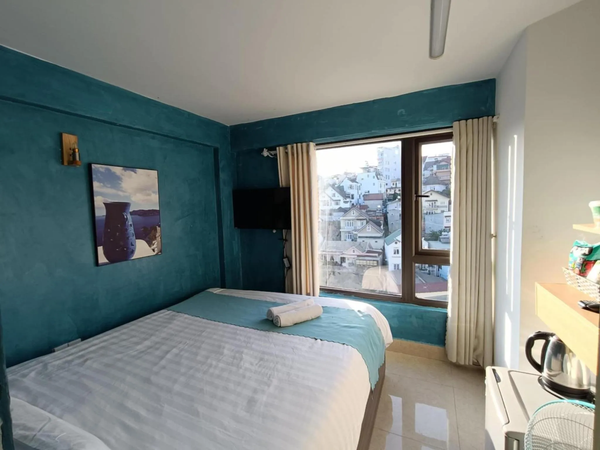 Bed in Ngàn Phố Studio & Love Hotel