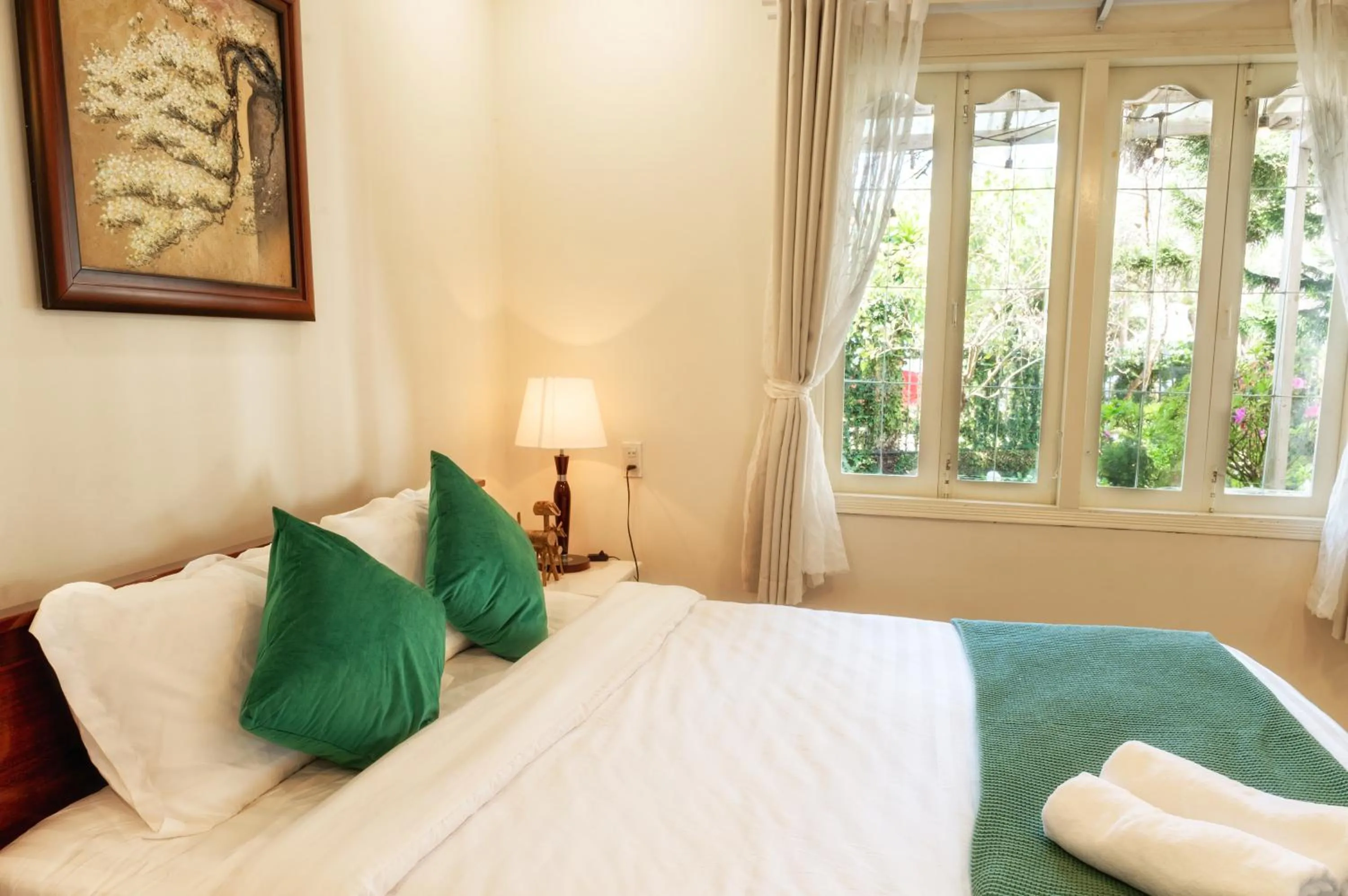 Bed in Ngàn Phố Studio & Love Hotel