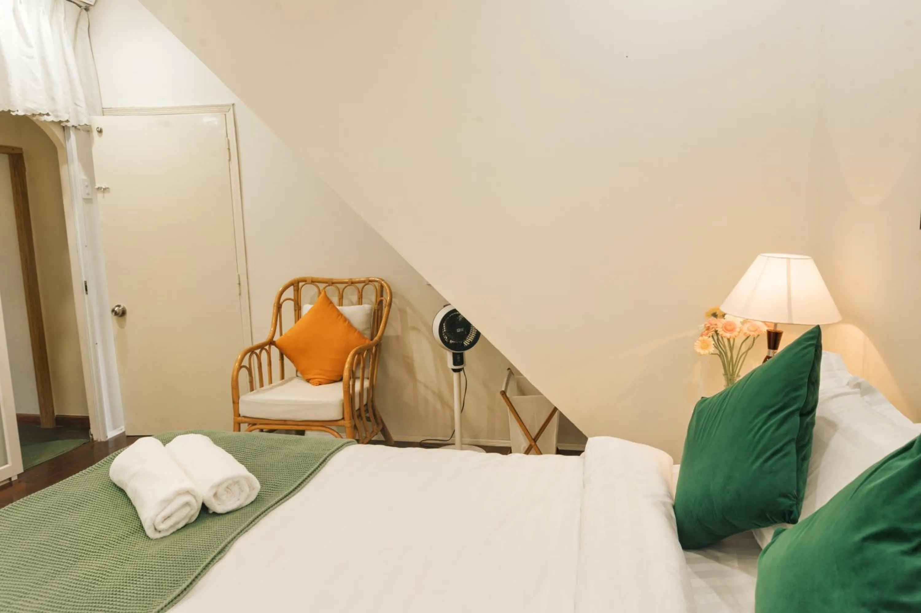 Bed in Ngàn Phố Studio & Love Hotel