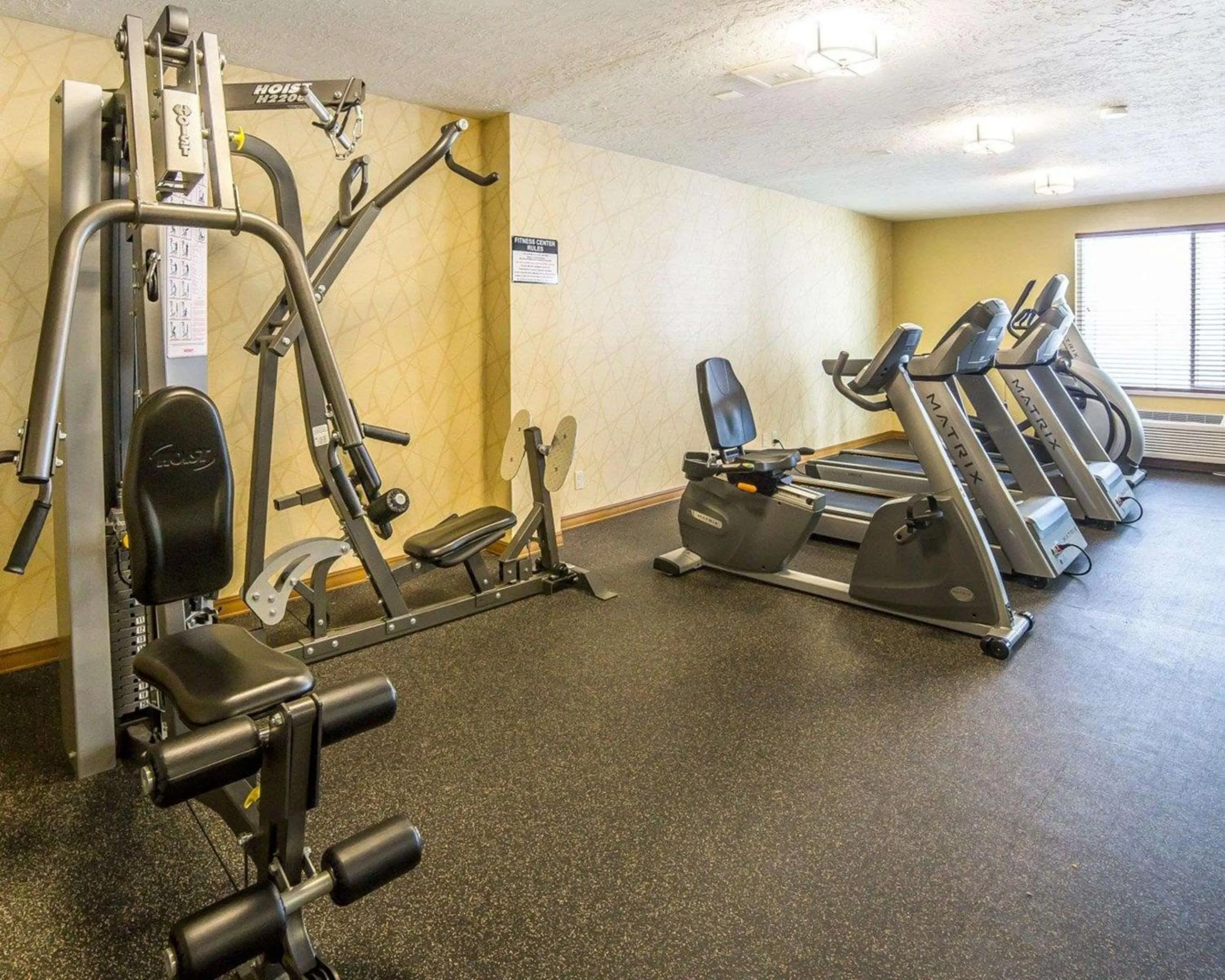 Fitness centre/facilities in Quality Inn Homestead Park