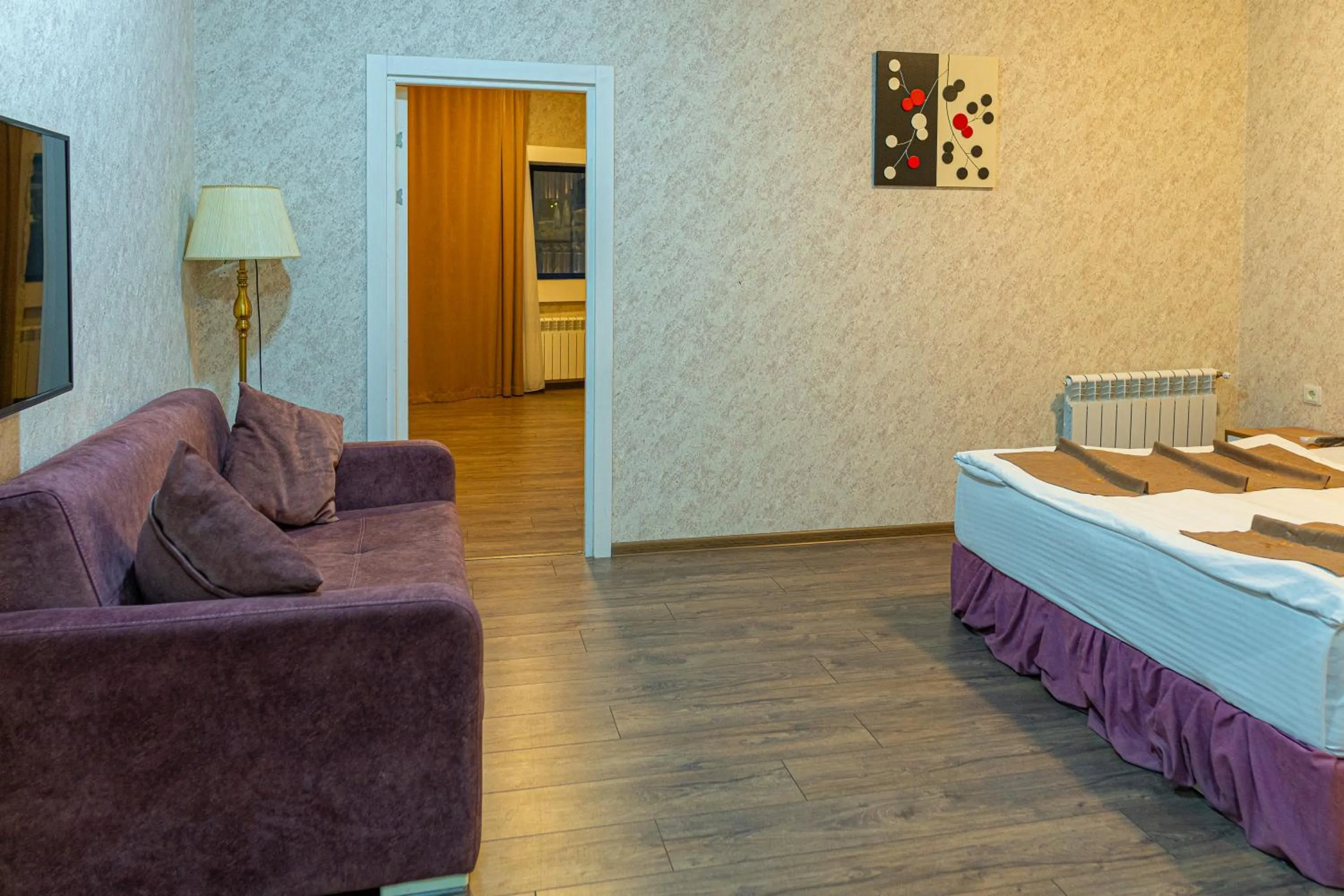 Bed in Salam Baku Hotel (SBH)