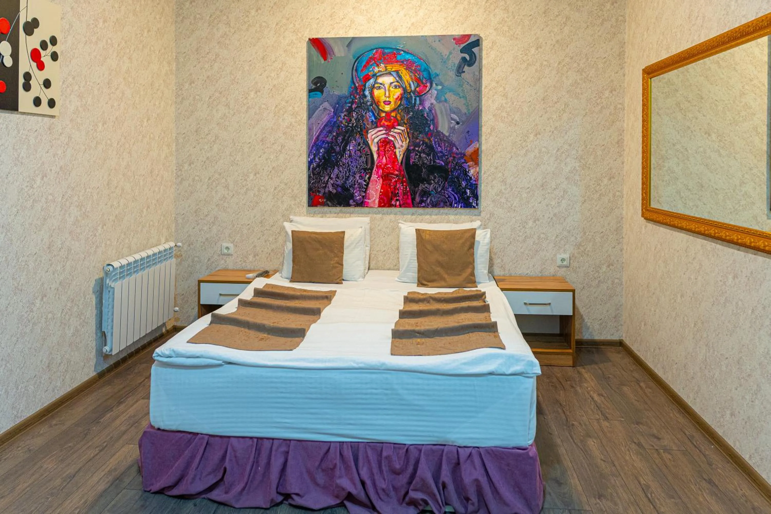 Bed in Salam Baku Hotel (SBH)
