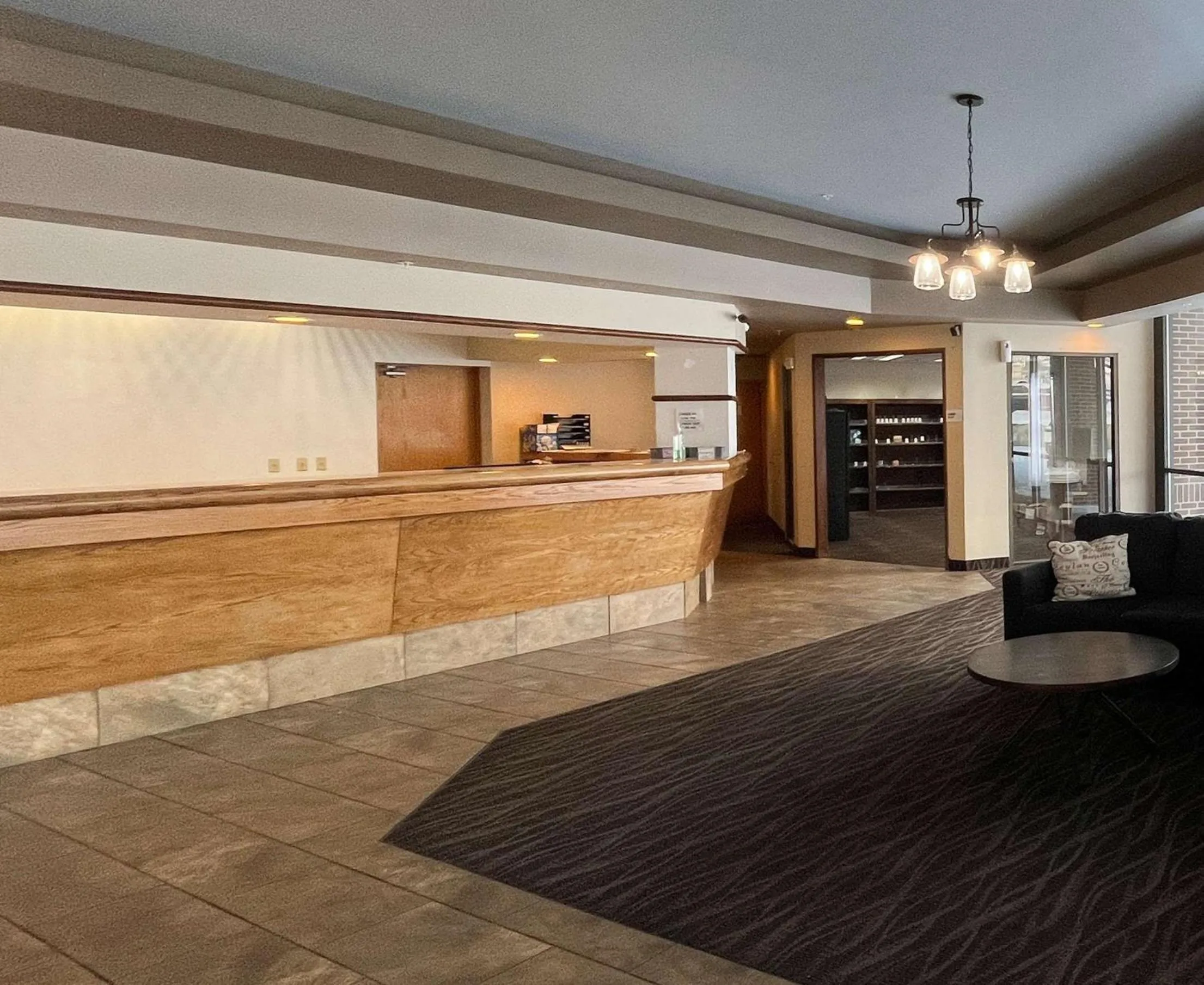 Lobby or reception in Studio 6 Suites Butte MT I-90 I-15