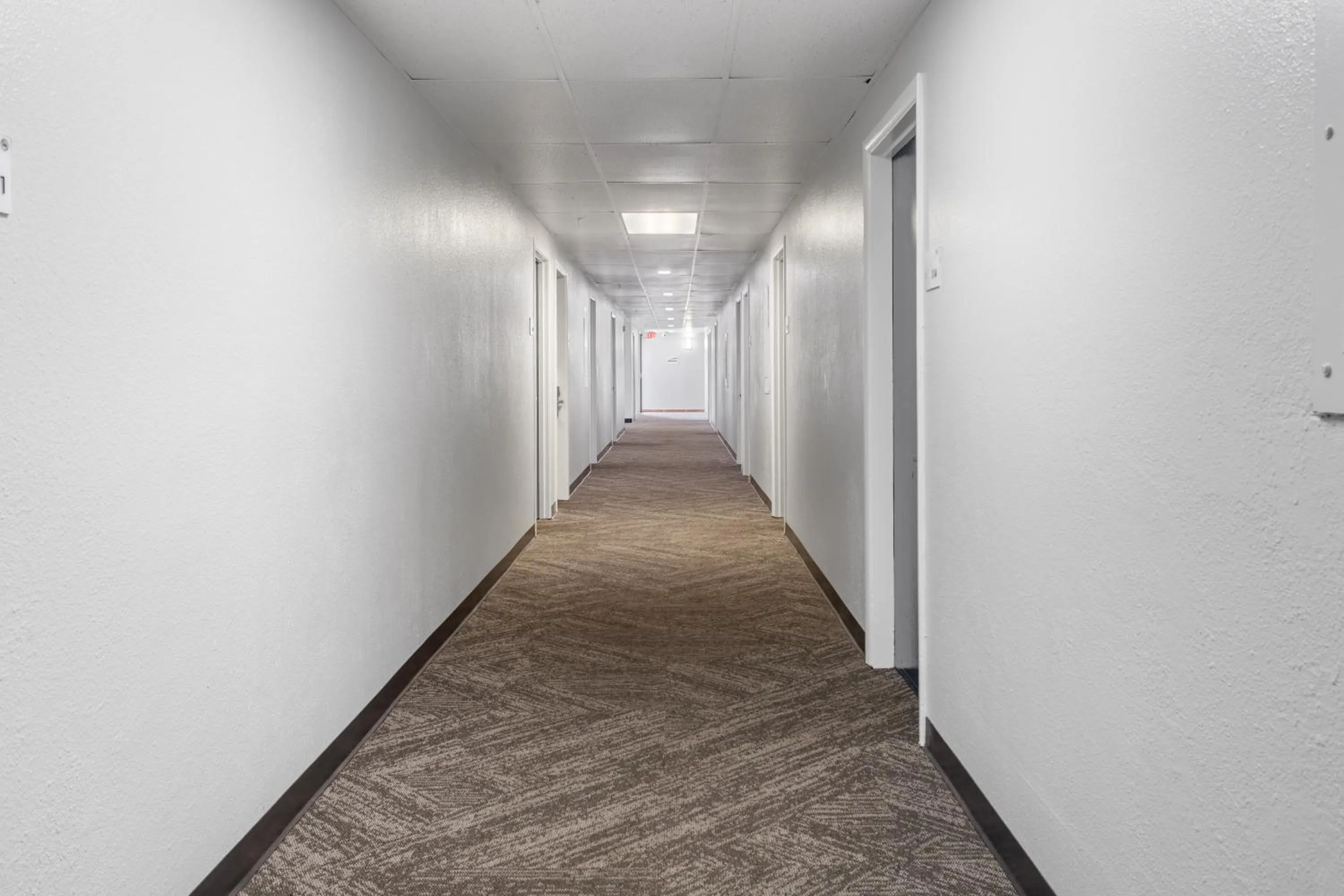 Property building in Studio 6 Suites Butte MT I-90 I-15