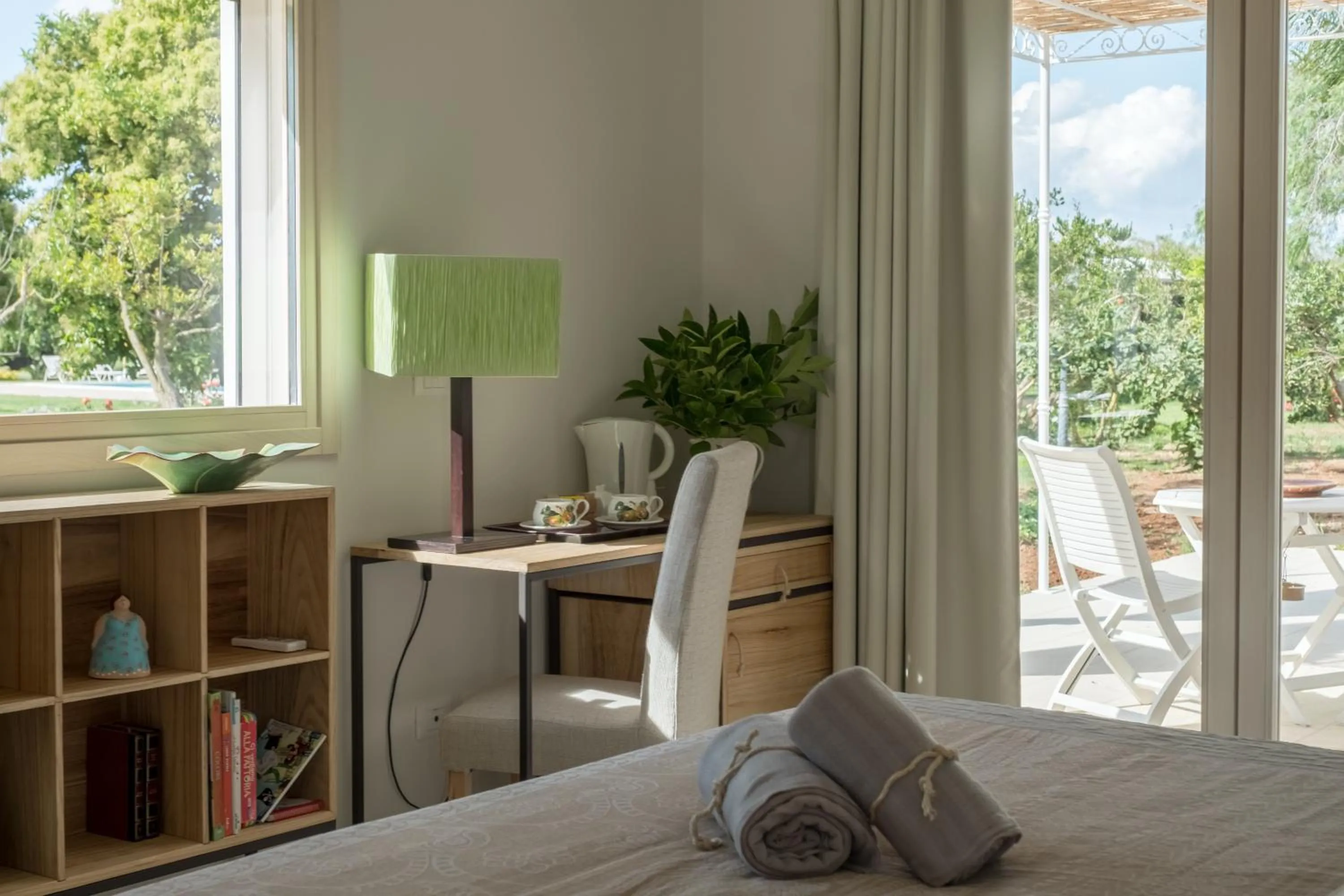 Decorative detail in Tenuta DonnAnna Agriturismo&Glamping