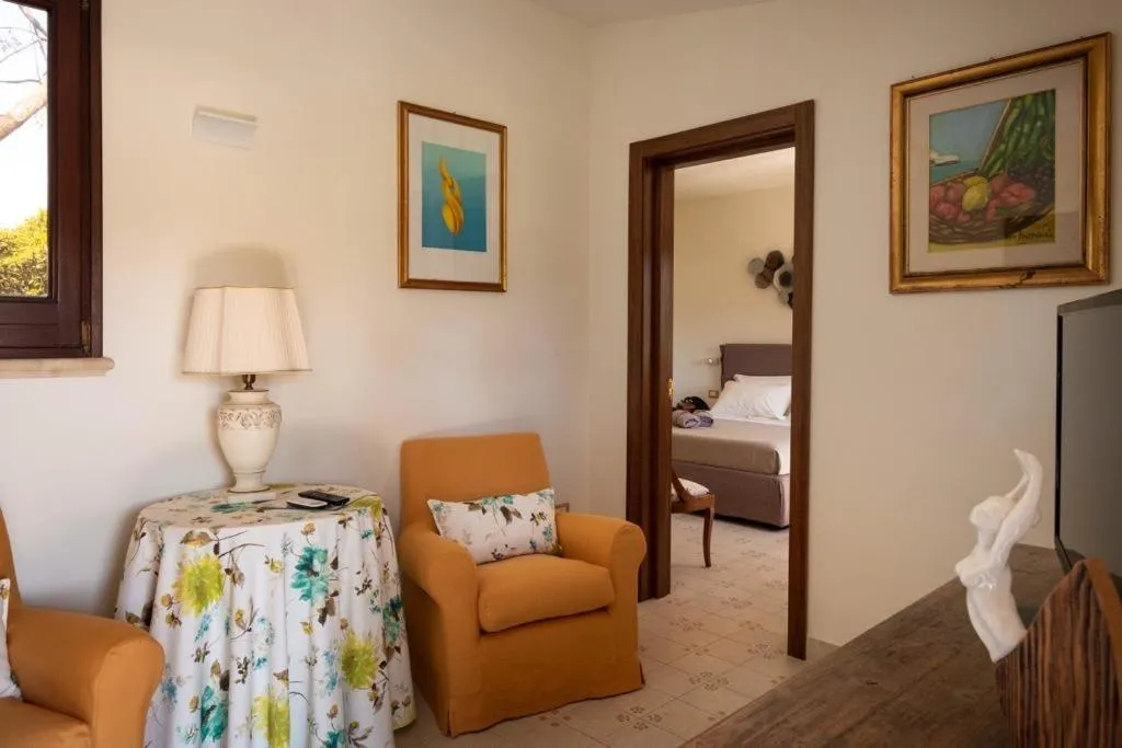 Living room in Tenuta DonnAnna Agriturismo&Glamping