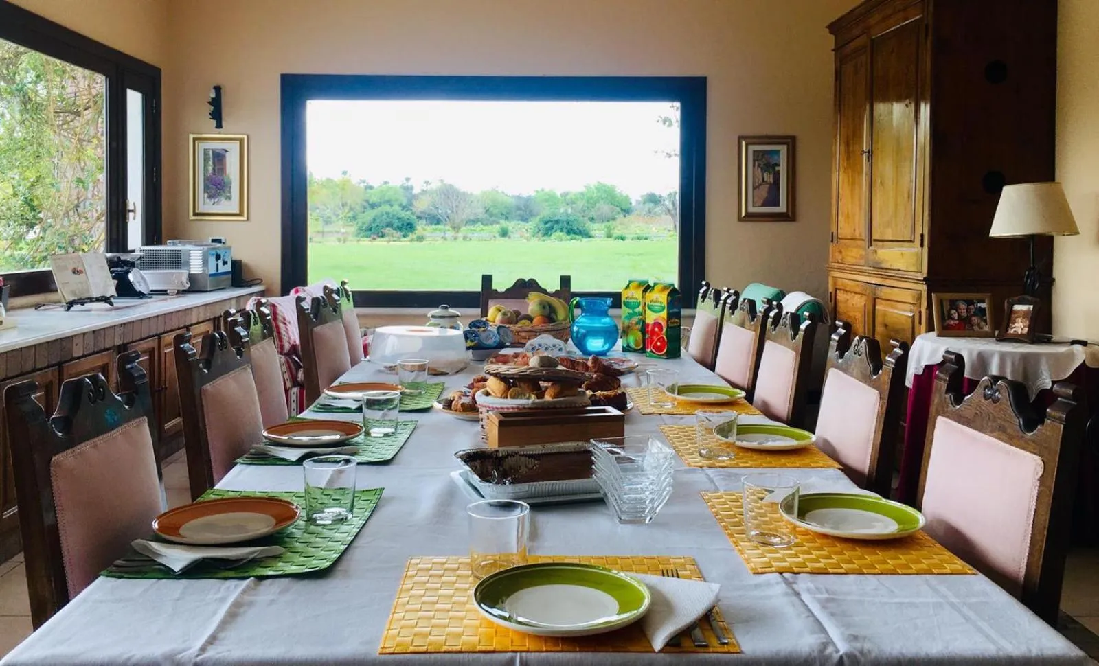 Breakfast in Tenuta DonnAnna Agriturismo&Glamping