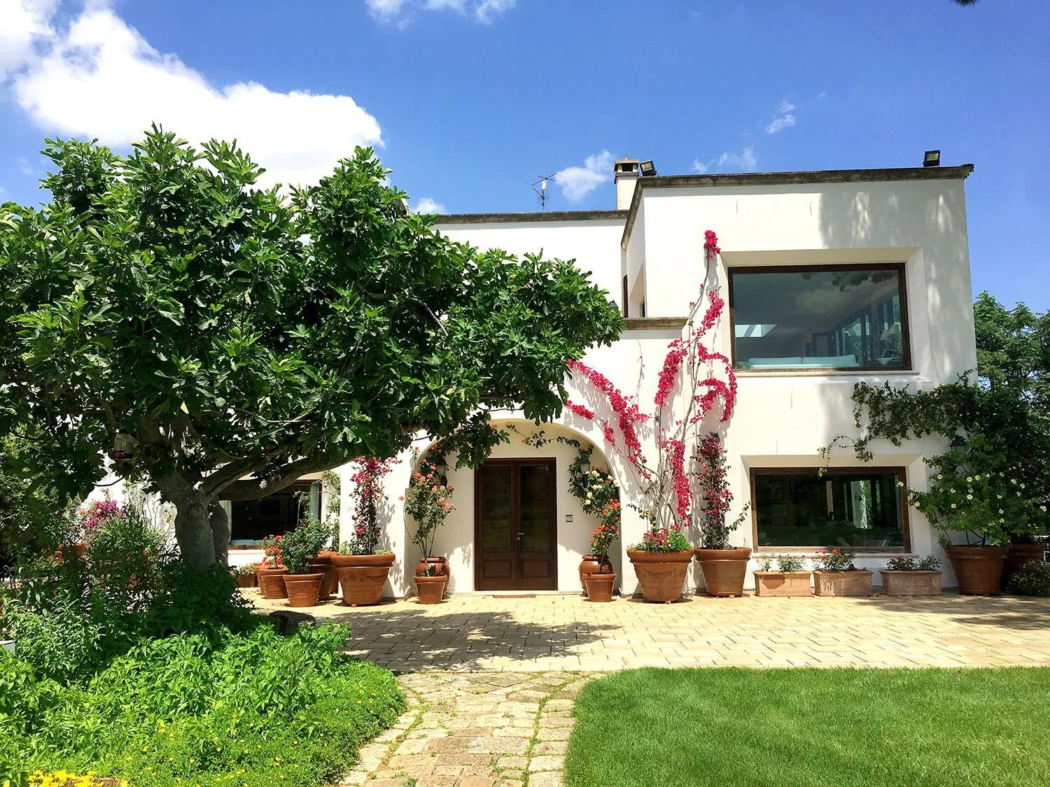Property building in Tenuta DonnAnna Agriturismo&Glamping