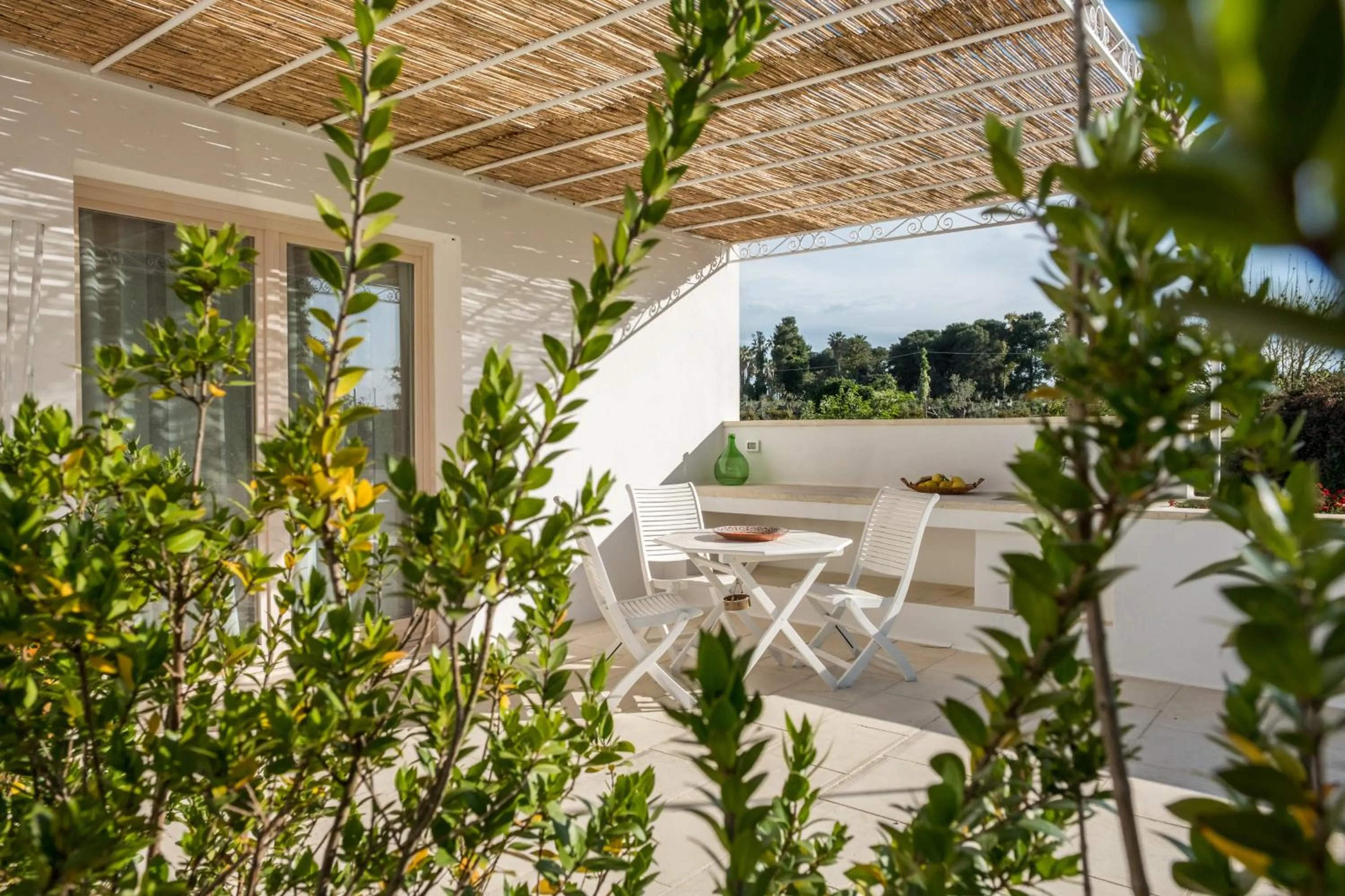 Patio in Tenuta DonnAnna Agriturismo&Glamping