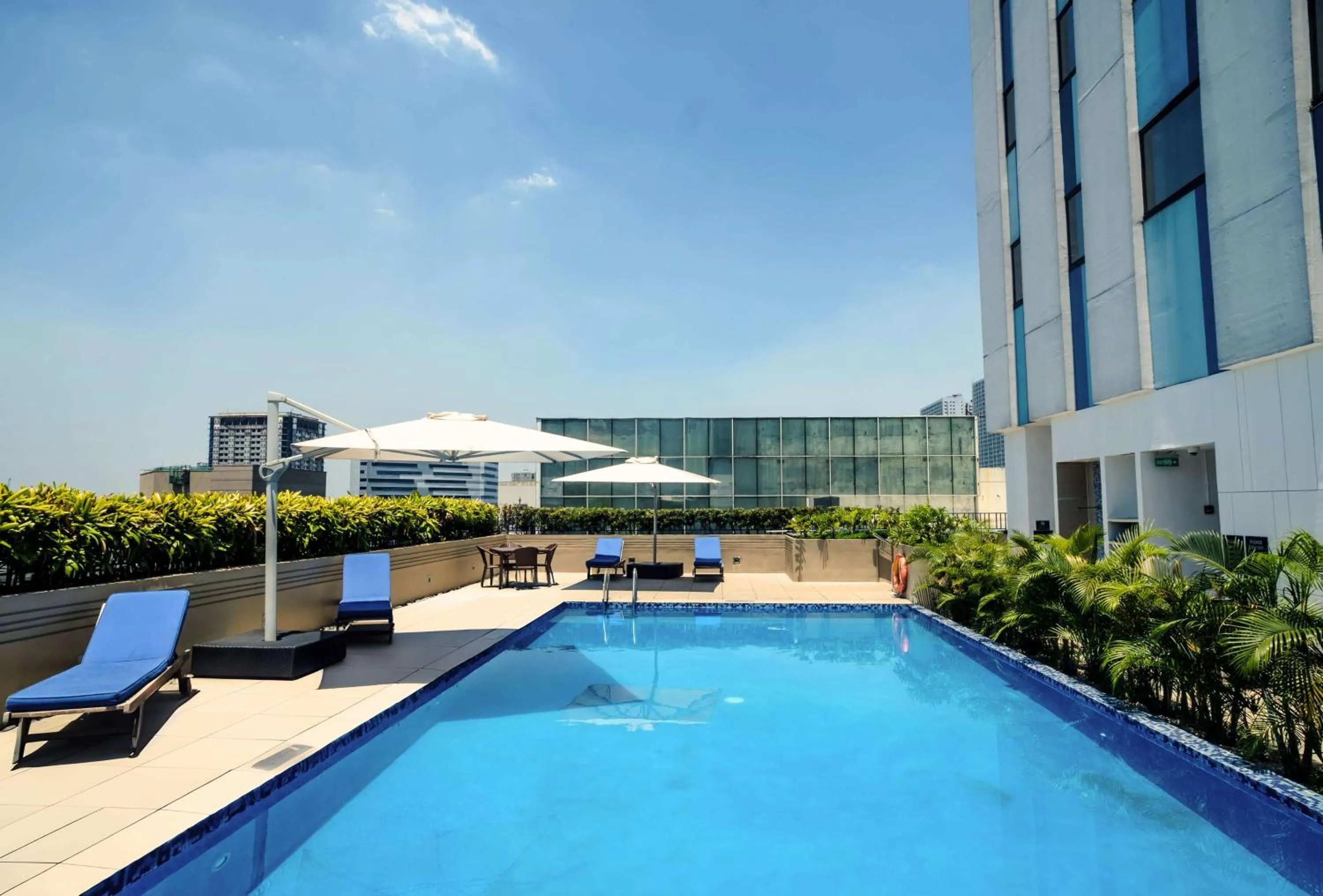 Pool view in Park Inn by Radisson North Edsa