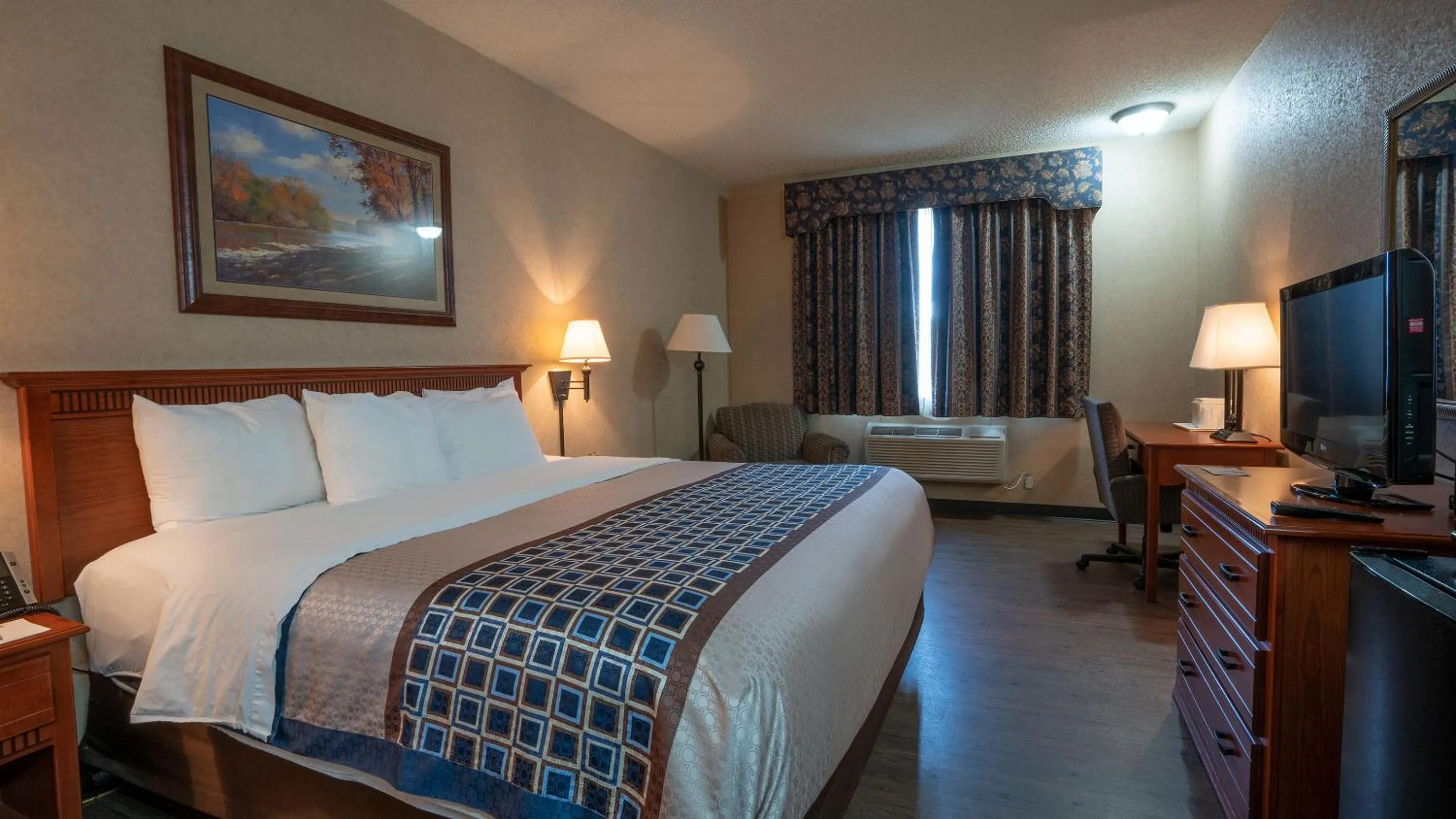 Bed in Miles City Hotel