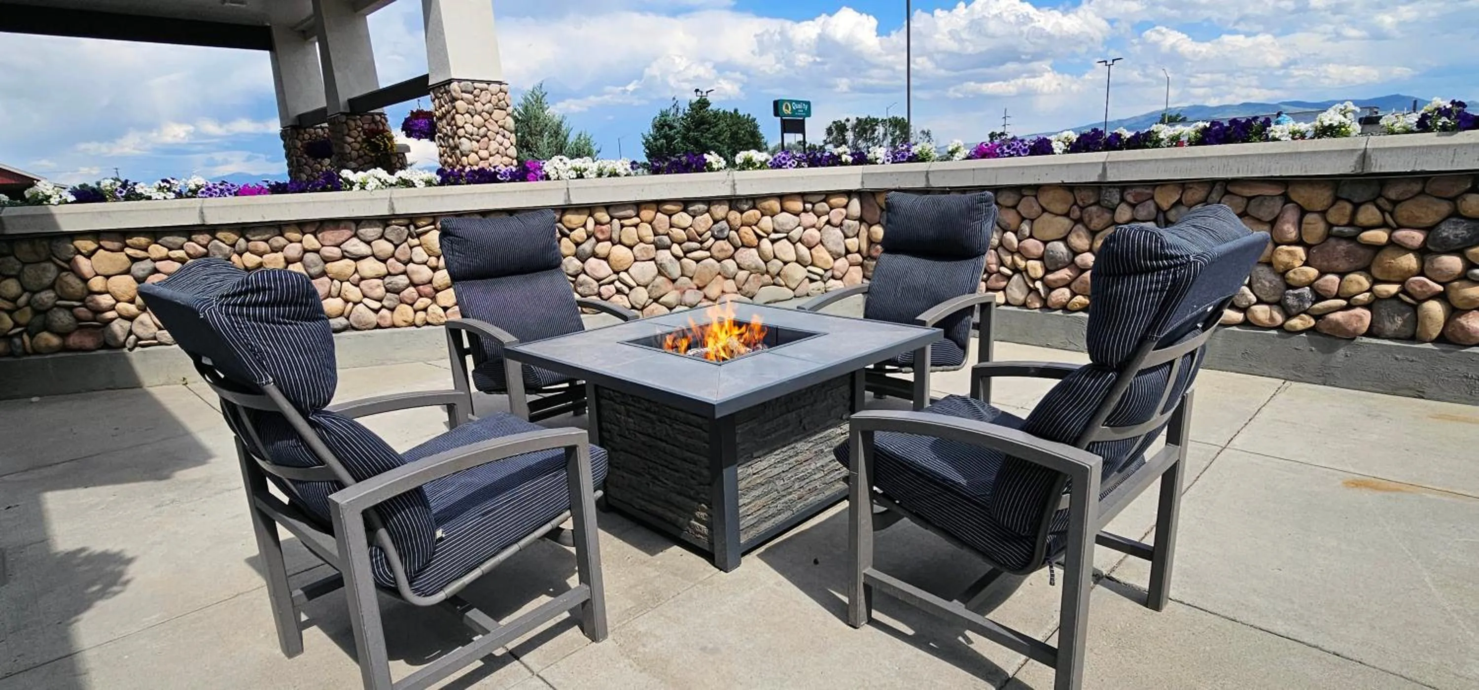 Patio in Quality Inn Dillon I-15
