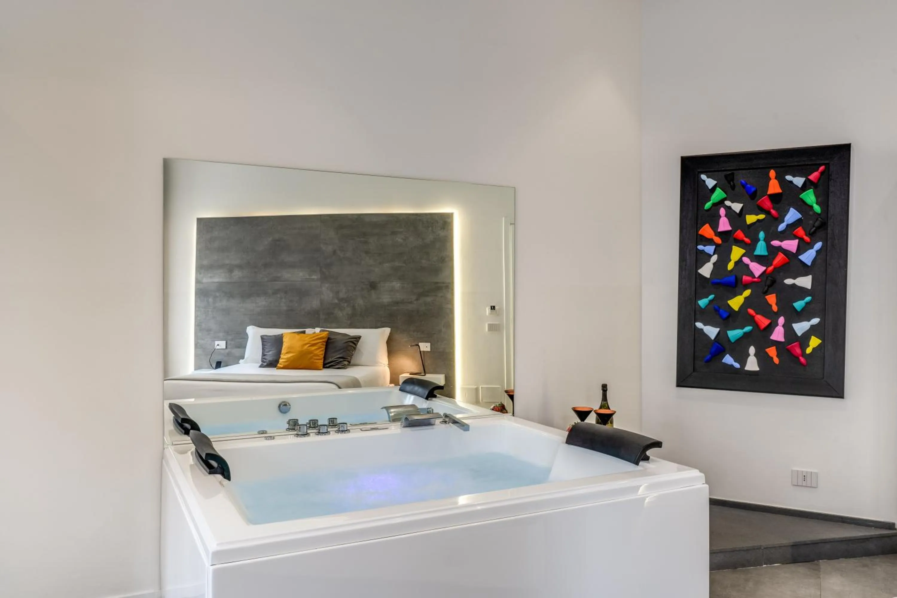 Bedroom in Gallery Suite Naples