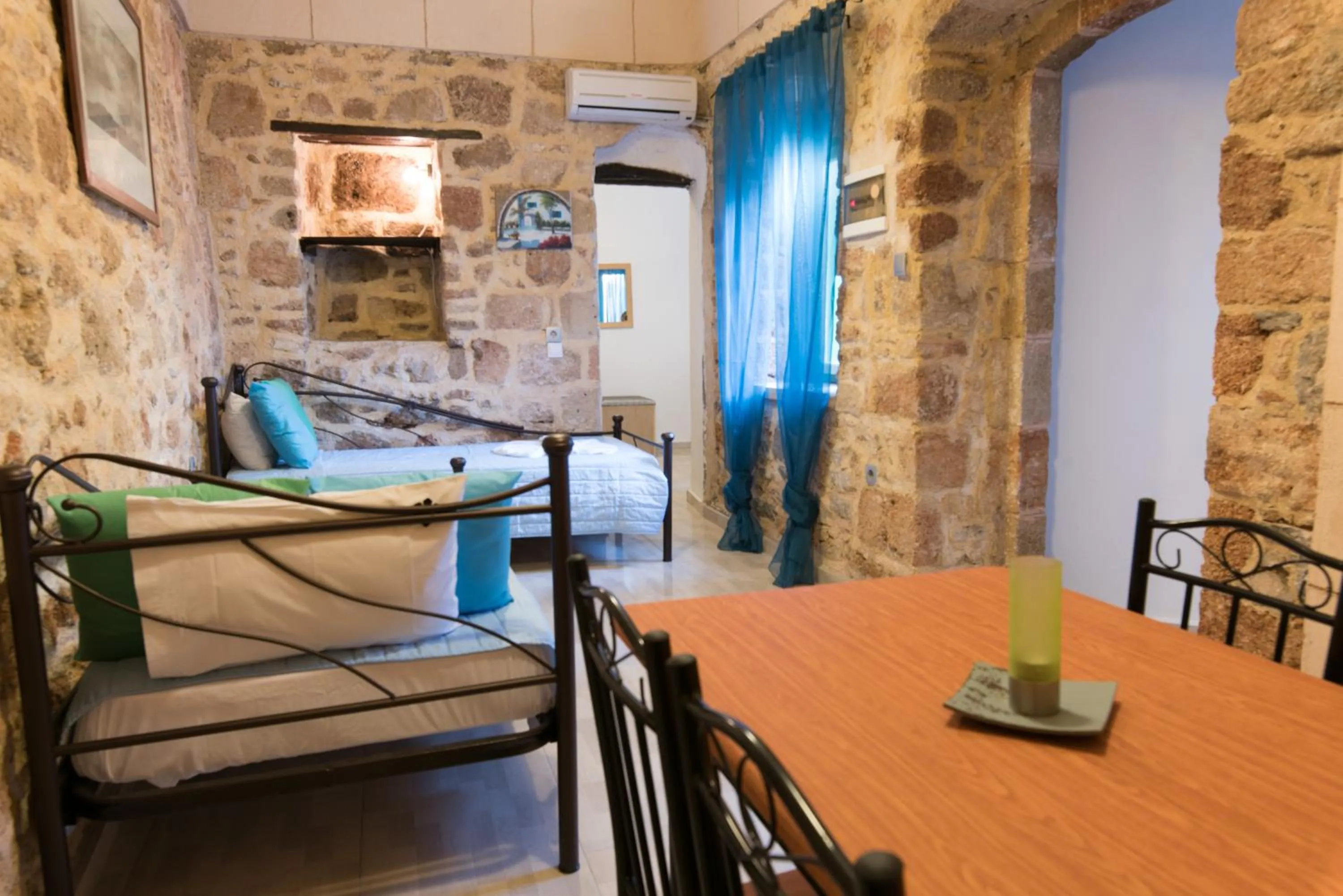 Living room in Xenones Lindos