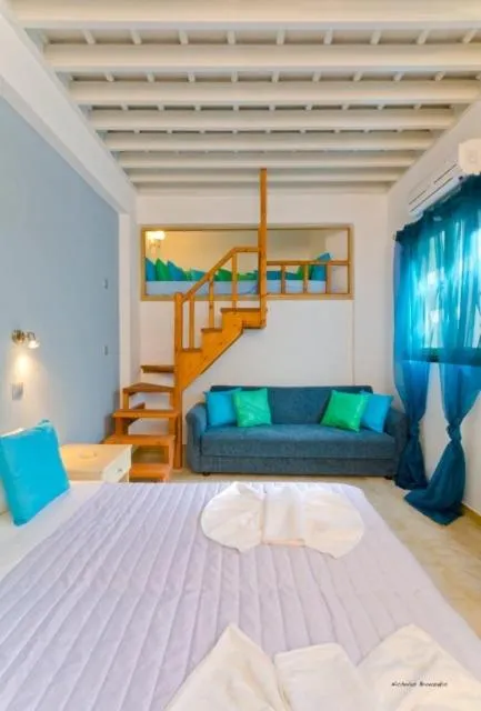 Photo of the whole room in Xenones Lindos