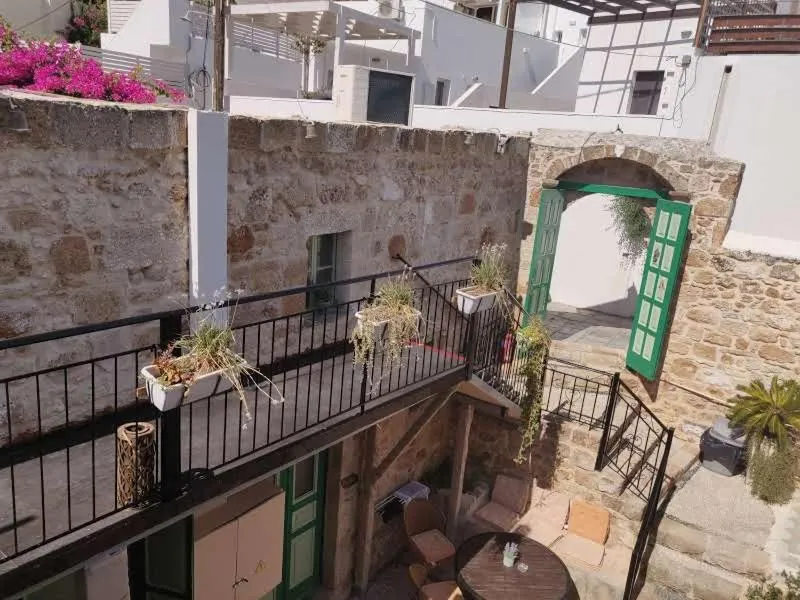 Balcony/Terrace in Xenones Lindos