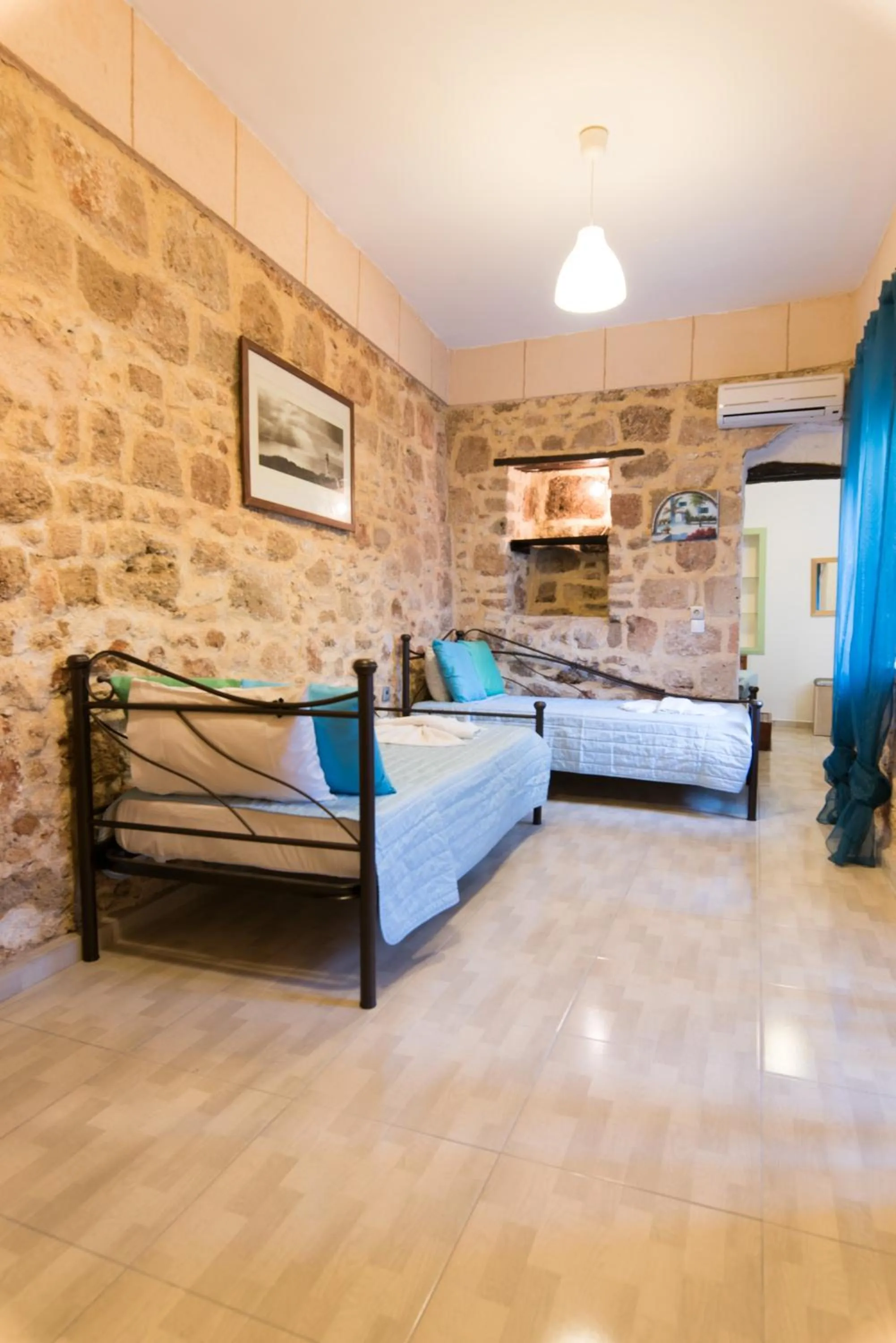 Photo of the whole room in Xenones Lindos