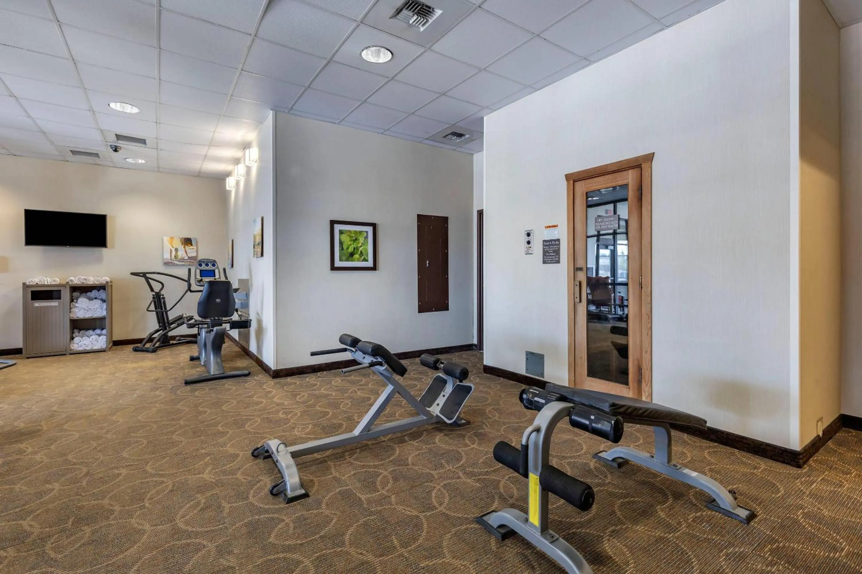 Fitness centre/facilities in Comfort Inn & Suites Gateway to Glacier National Park