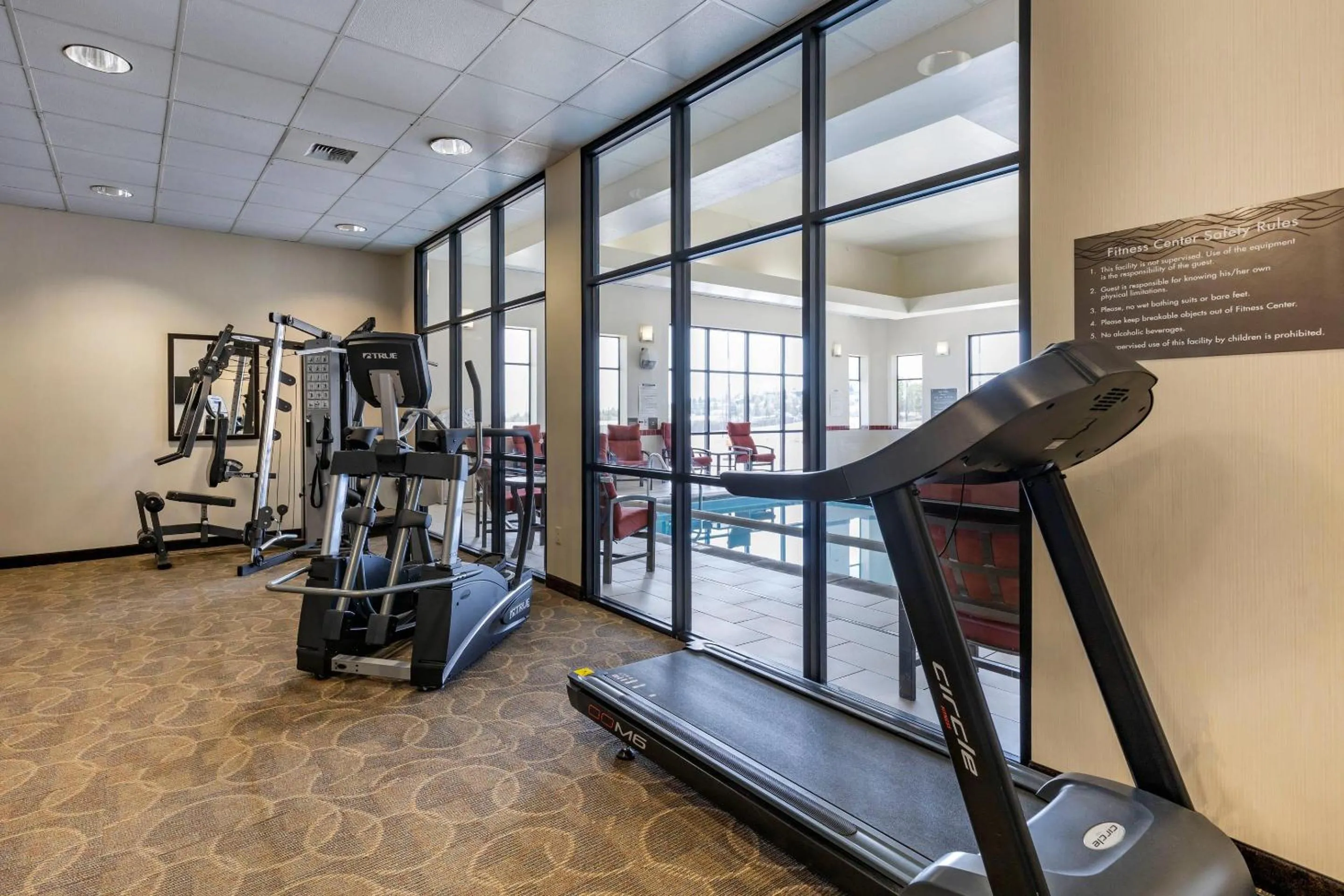 Fitness centre/facilities in Comfort Inn & Suites Gateway to Glacier National Park