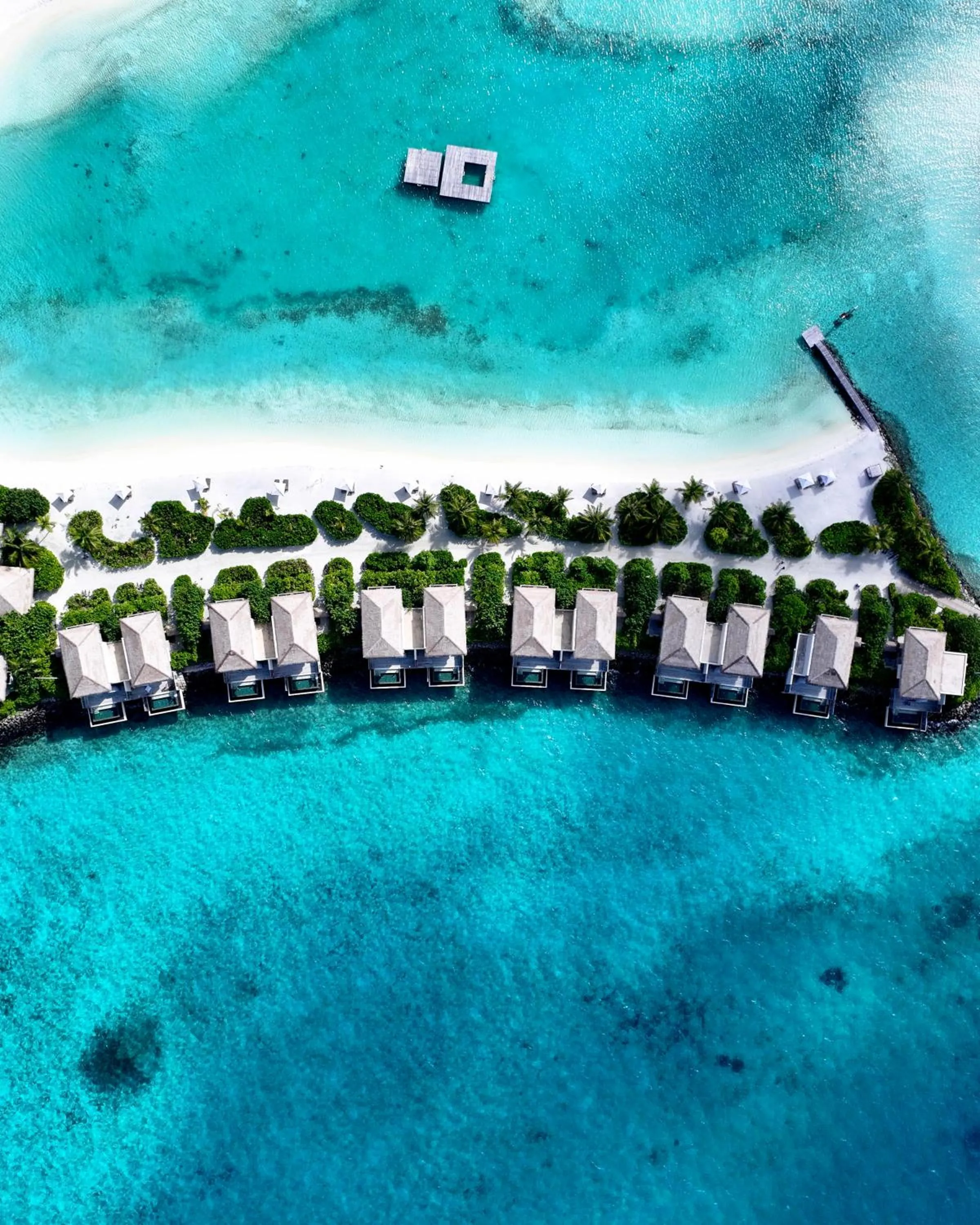 Property building in Intercontinental Maldives Maamunagau Resort with Club benefits by IHG