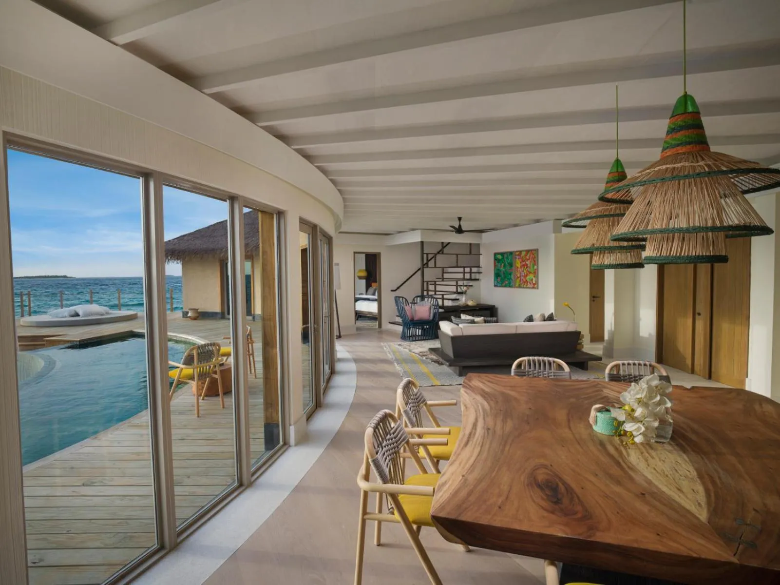 View (from property/room) in Intercontinental Maldives Maamunagau Resort with Club benefits by IHG