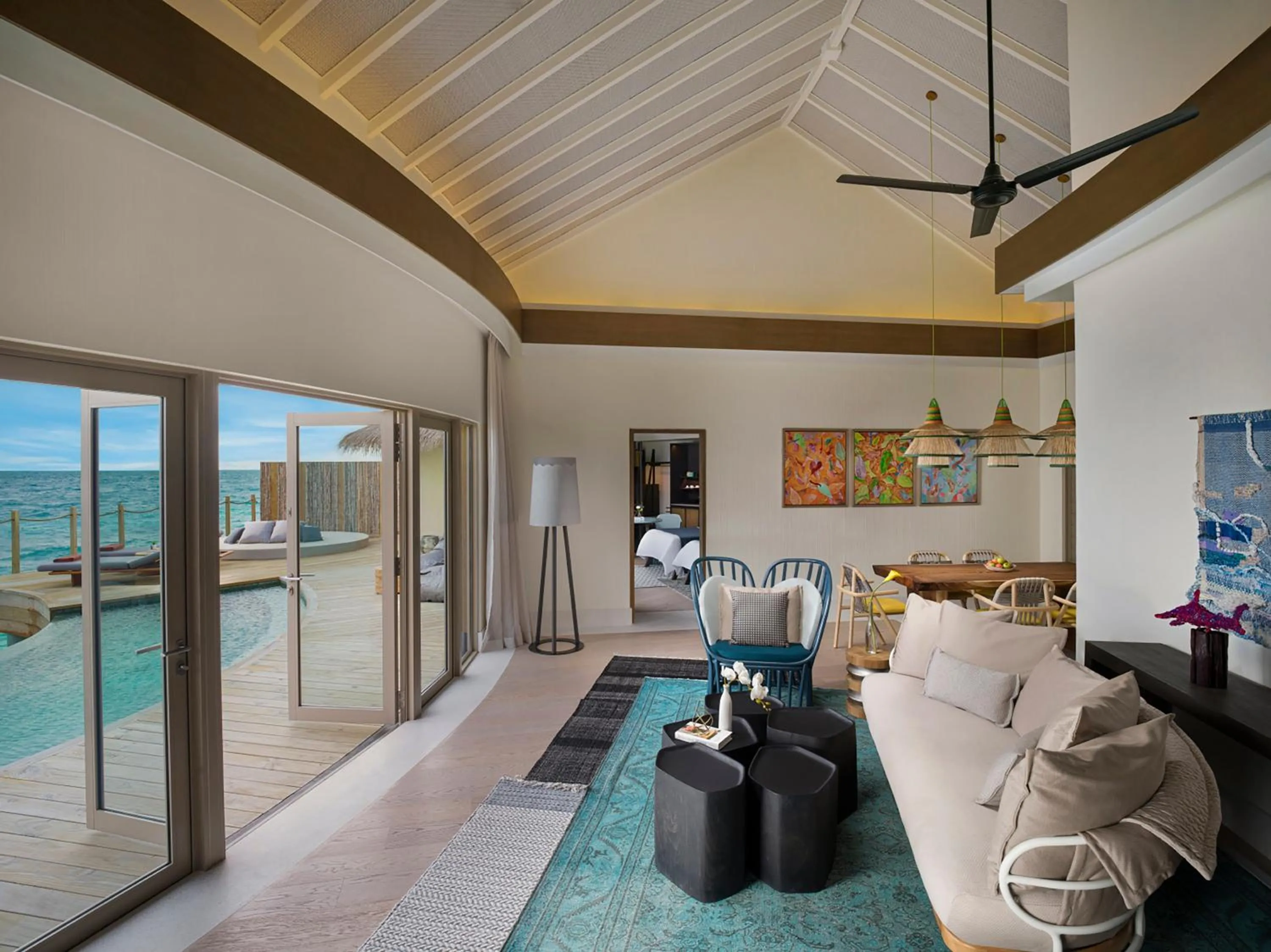 Photo of the whole room in Intercontinental Maldives Maamunagau Resort with Club benefits by IHG