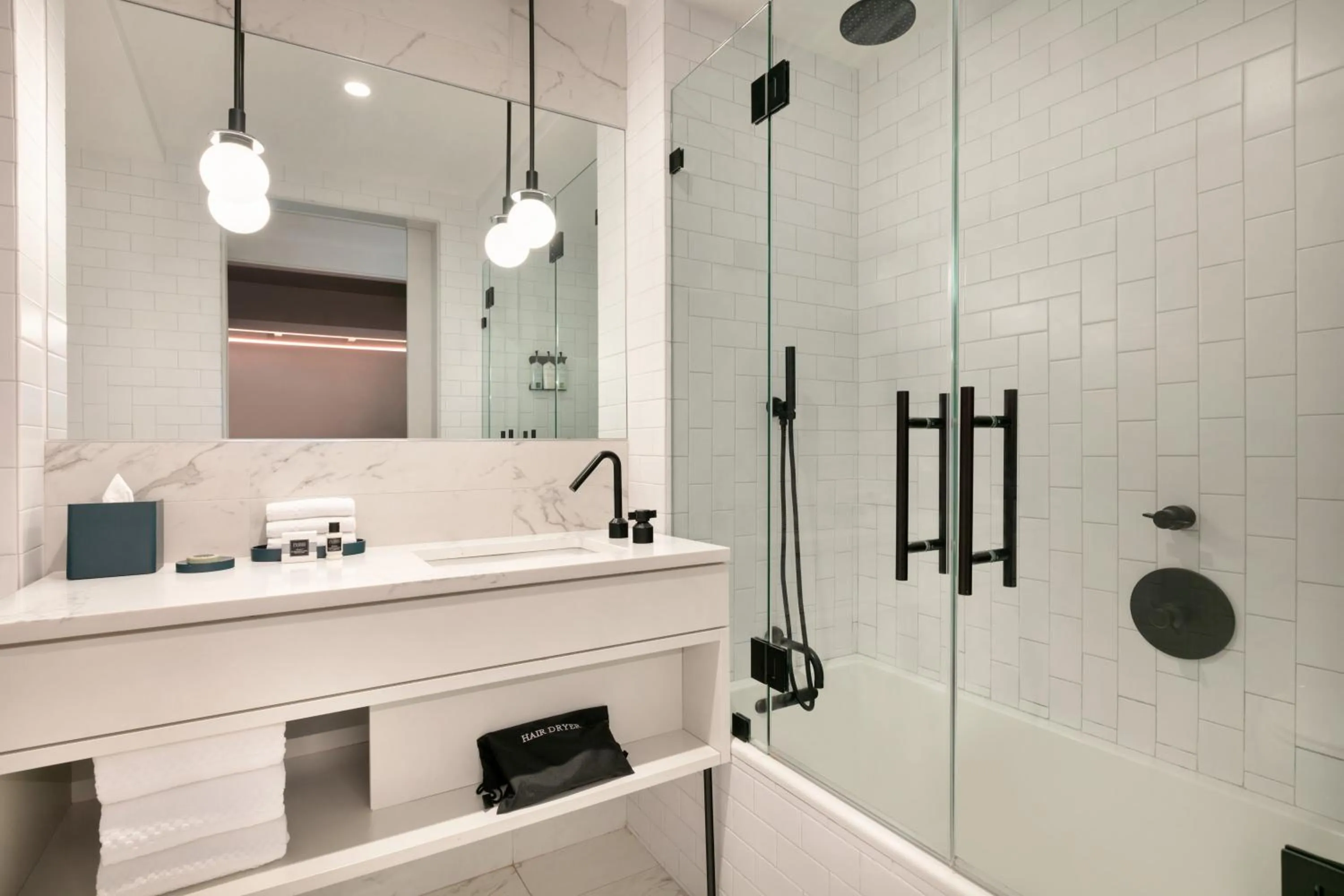 Bathroom in Hotel Indigo - Williamsburg - Brooklyn by IHG