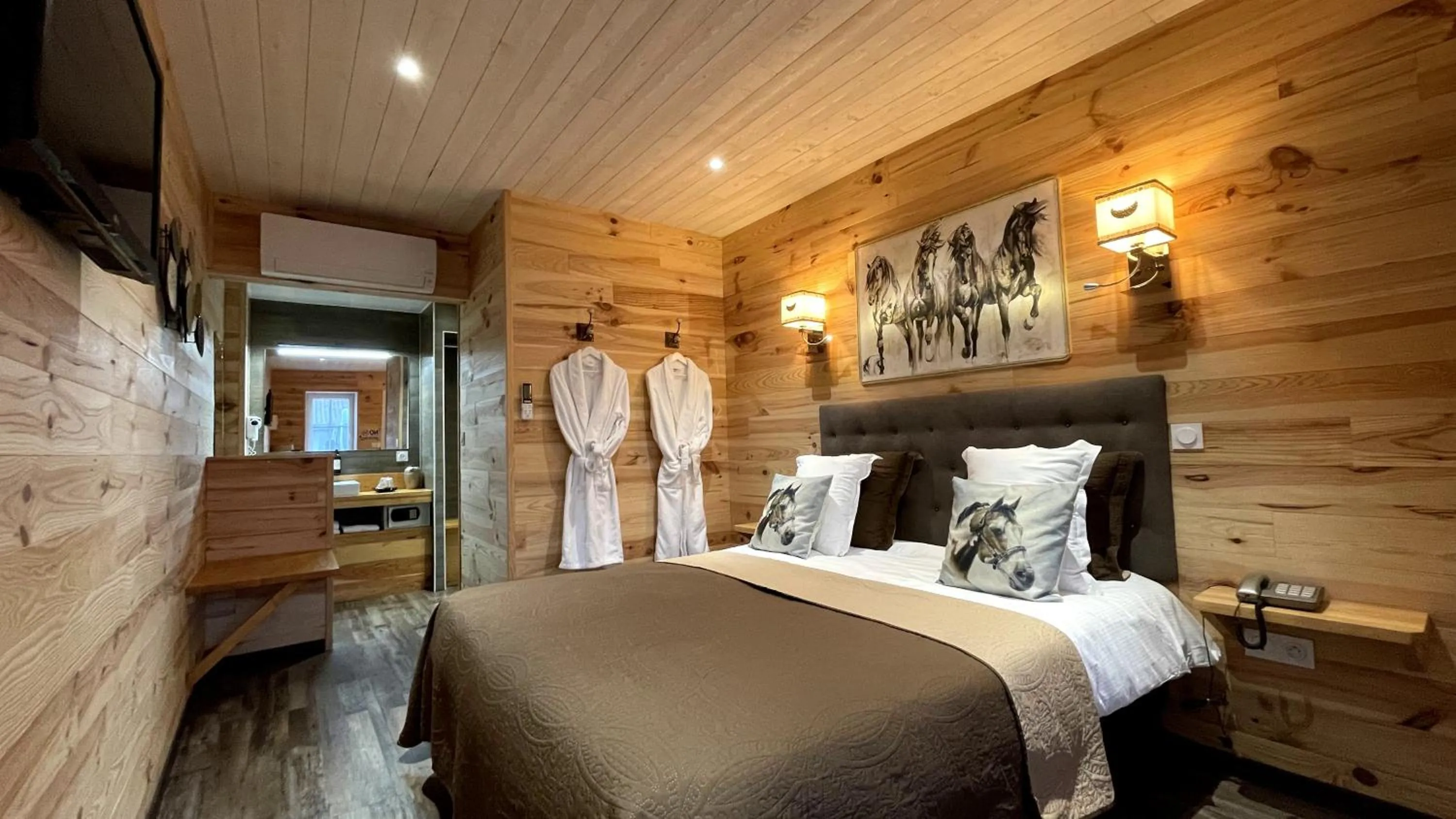 Bed in Domaine de Roullet