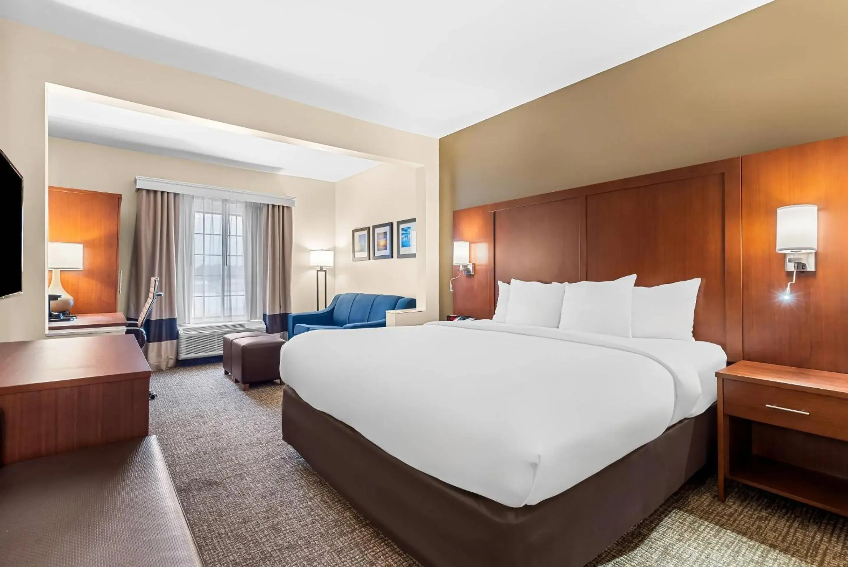 King Suite - Non-Smoking in Comfort Suites near Camp Lejeune King Suite - Non-Smoking in Comfort Suites near Camp Lejeune