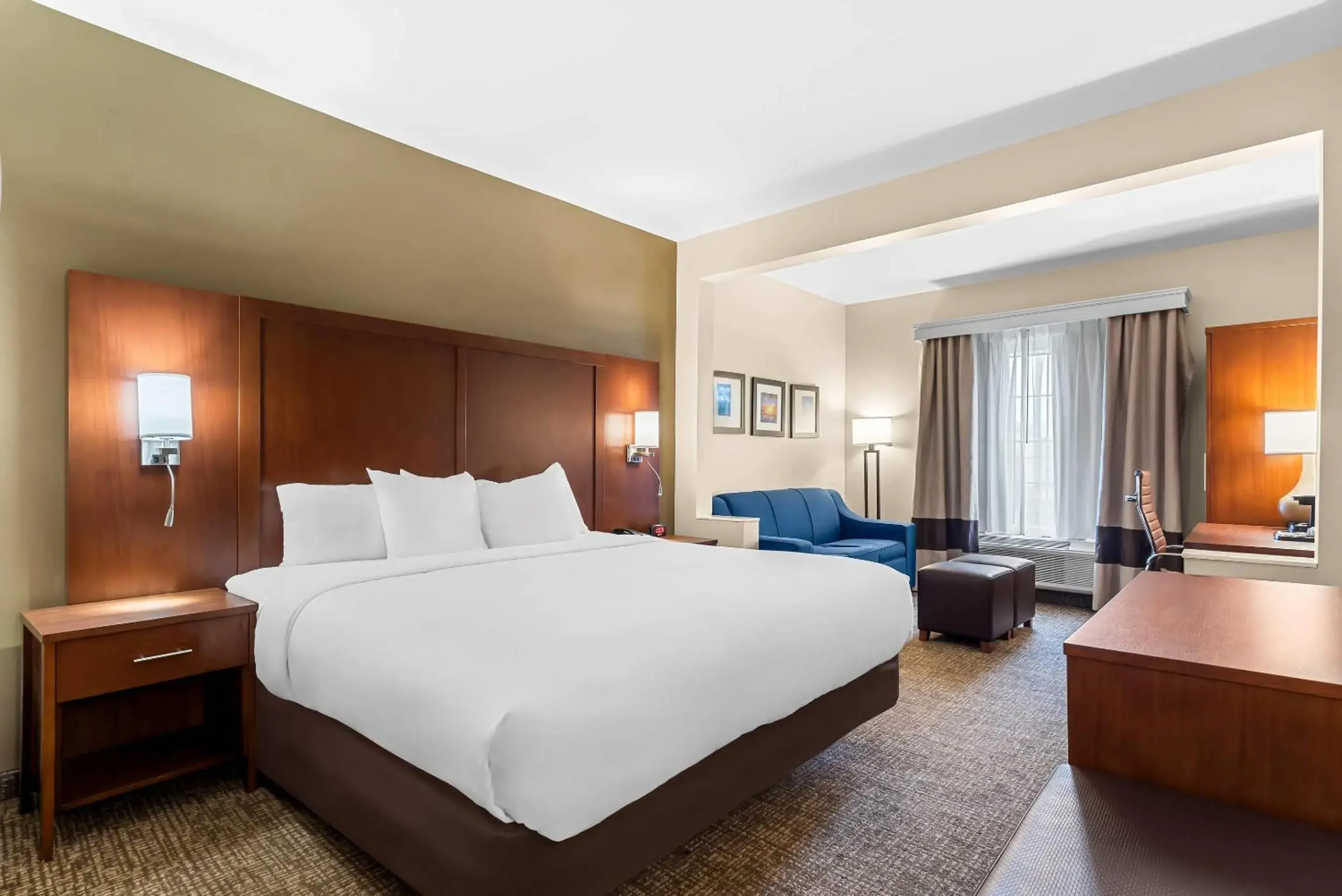 King Suite - Disability Access/Non-Smoking in Comfort Suites near Camp Lejeune King Suite - Disability Access/Non-Smoking in Comfort Suites near Camp Lejeune