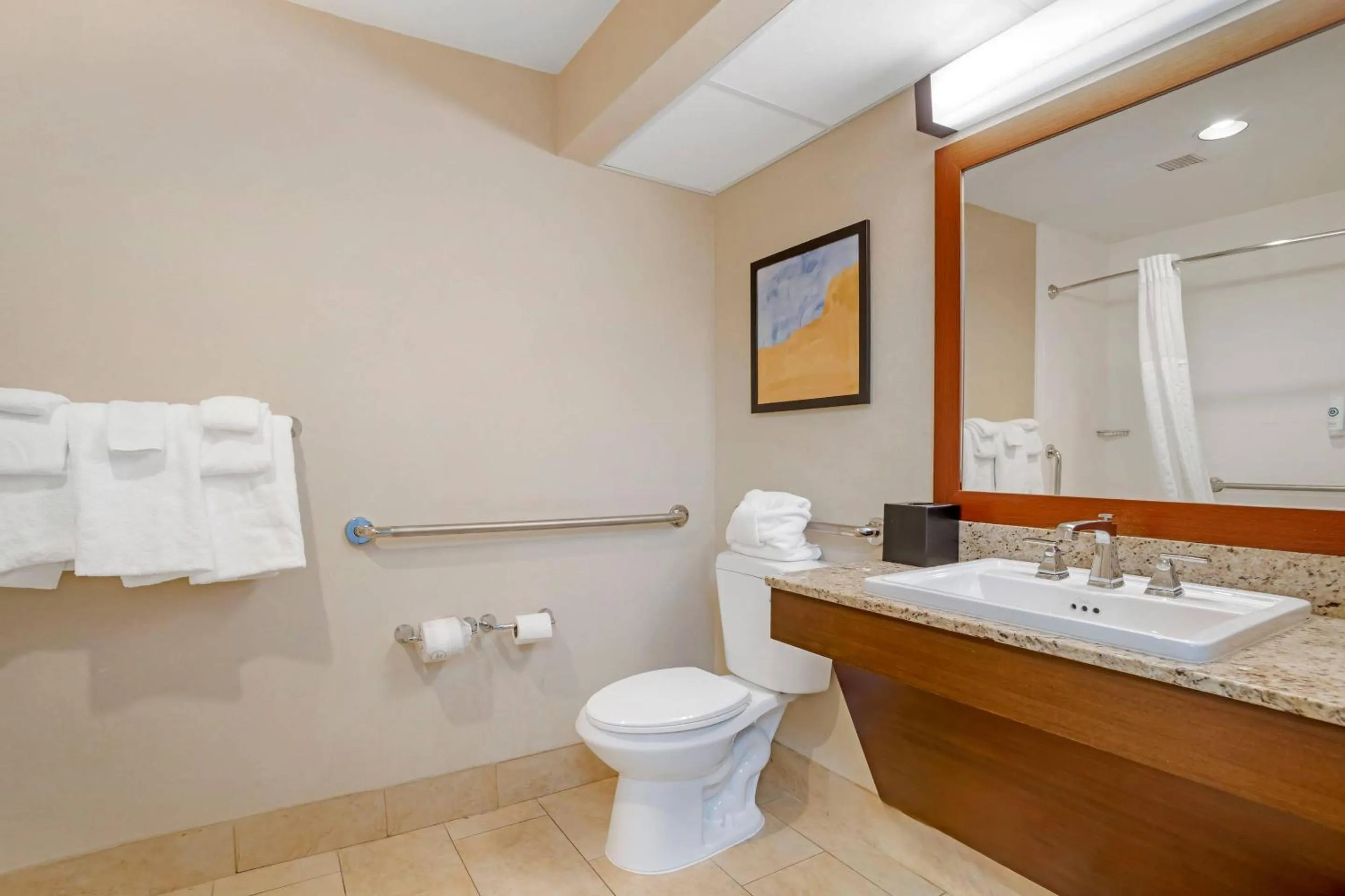Bathroom in Comfort Suites Gastonia - Charlotte