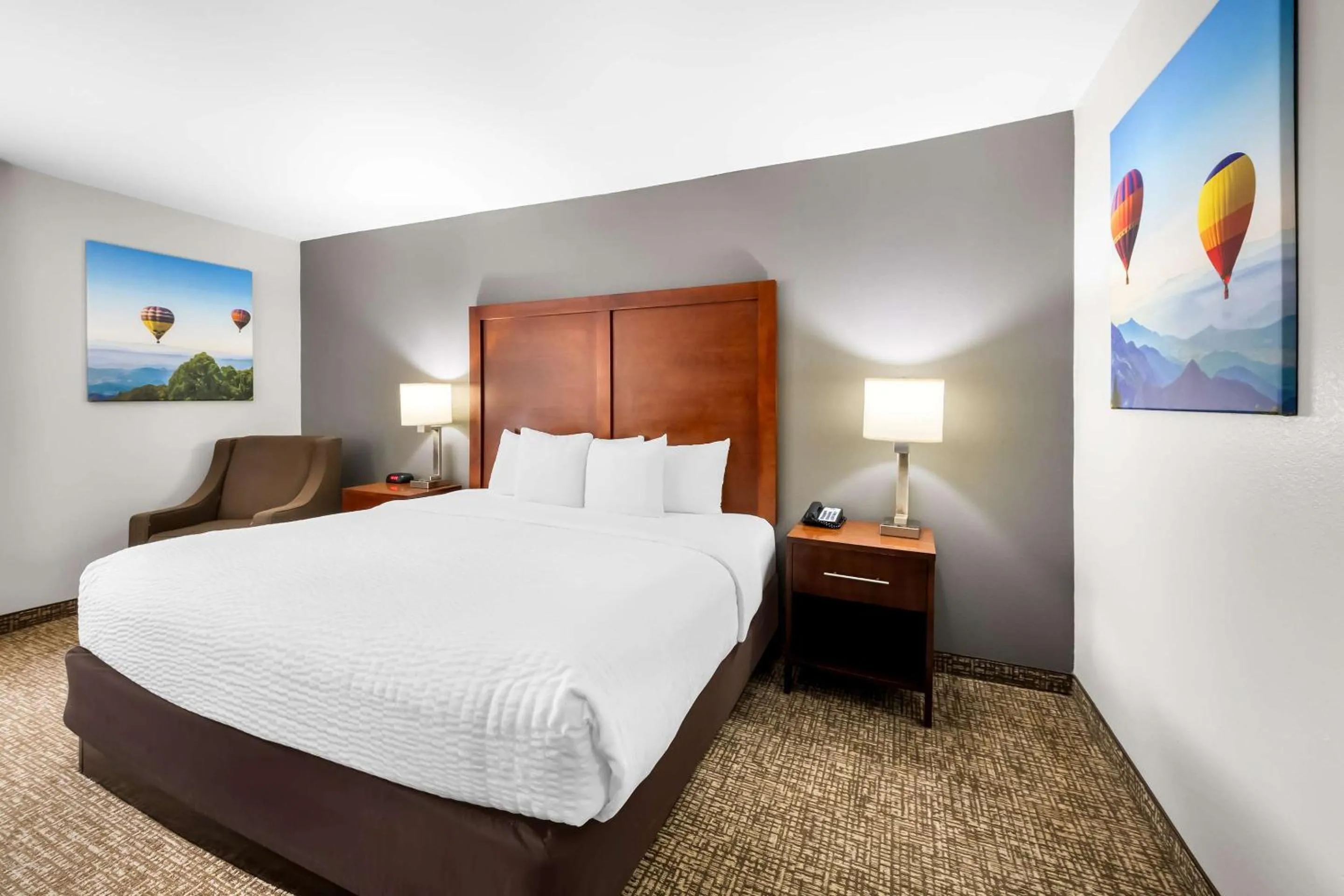 Bedroom, Bed in Clarion Pointe Apex - Holly Springs