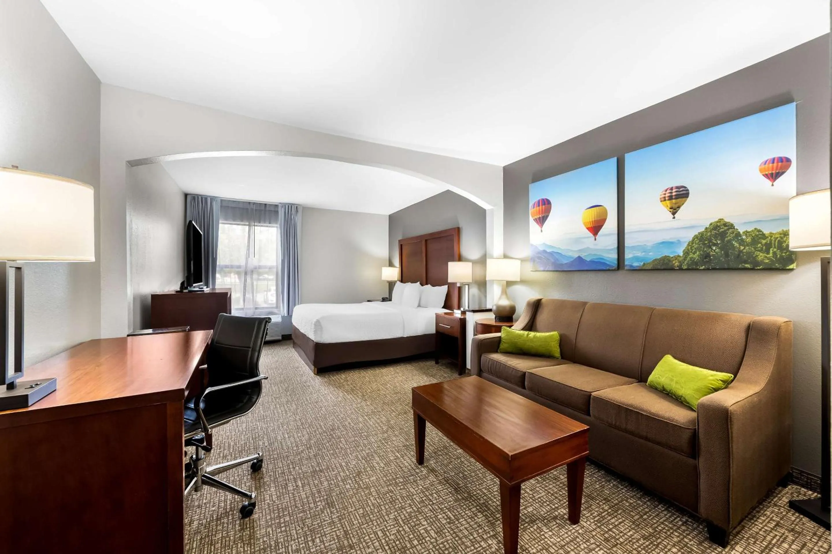 Bedroom, Bed in Clarion Pointe Apex - Holly Springs