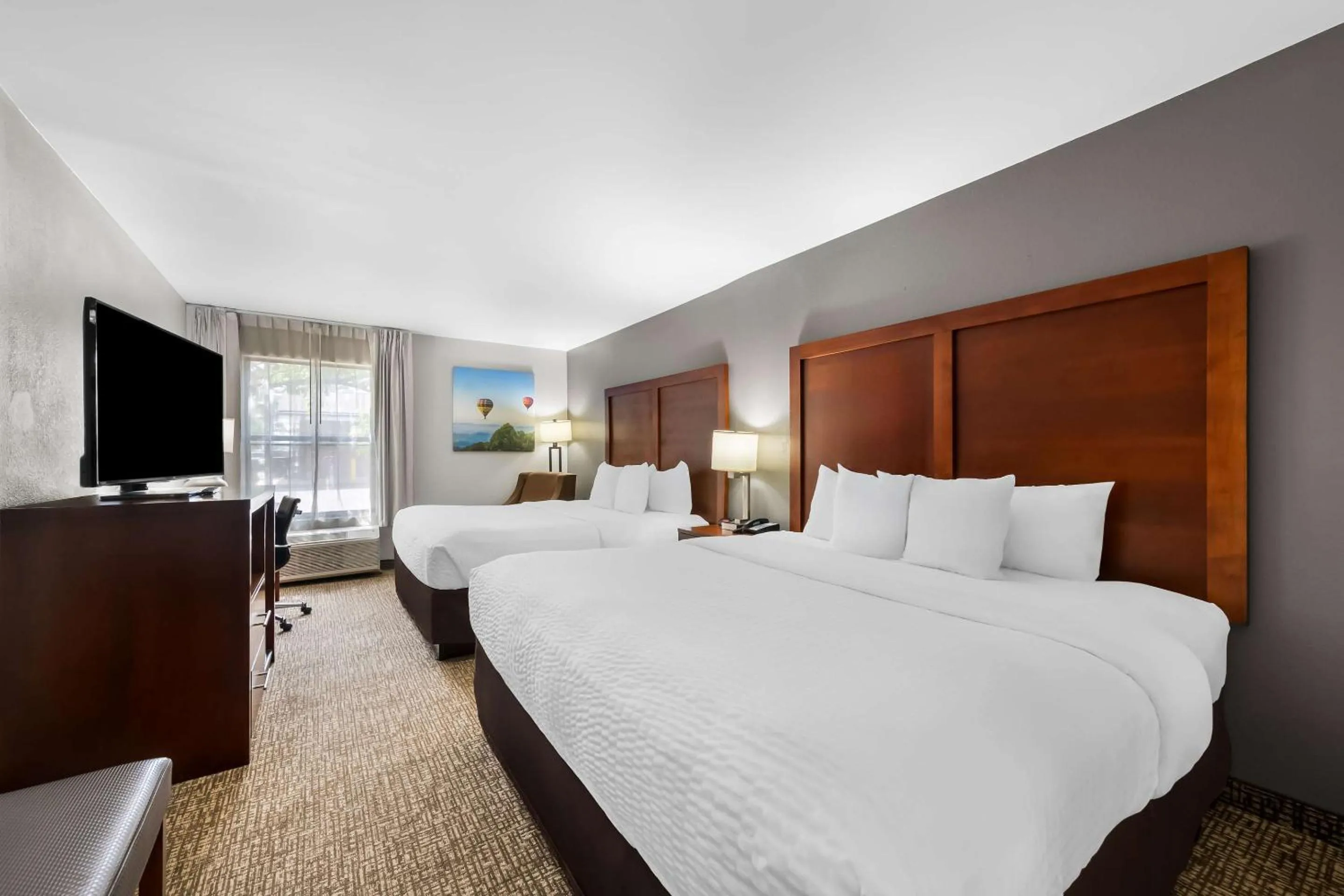 Bedroom, Bed in Clarion Pointe Apex - Holly Springs