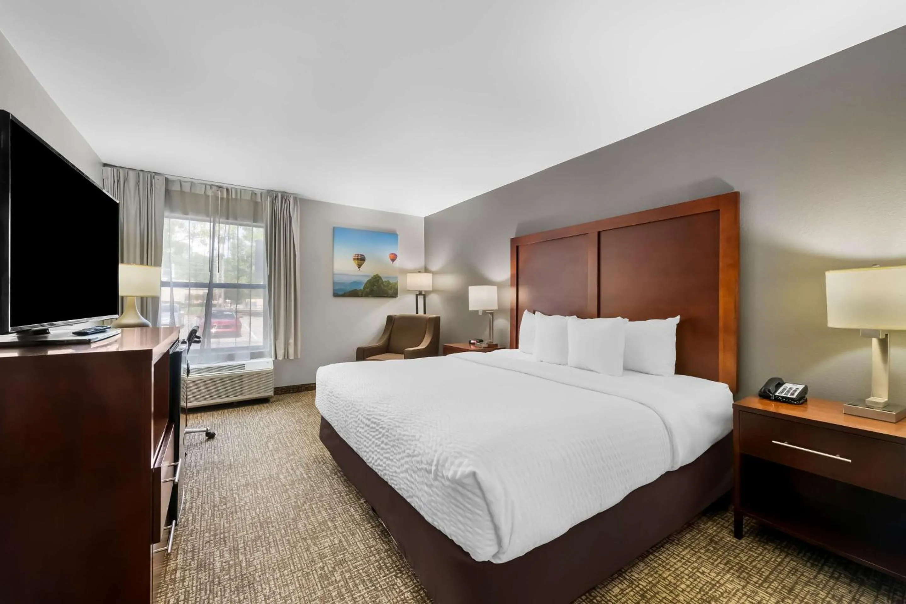 Bedroom, Bed in Clarion Pointe Apex - Holly Springs