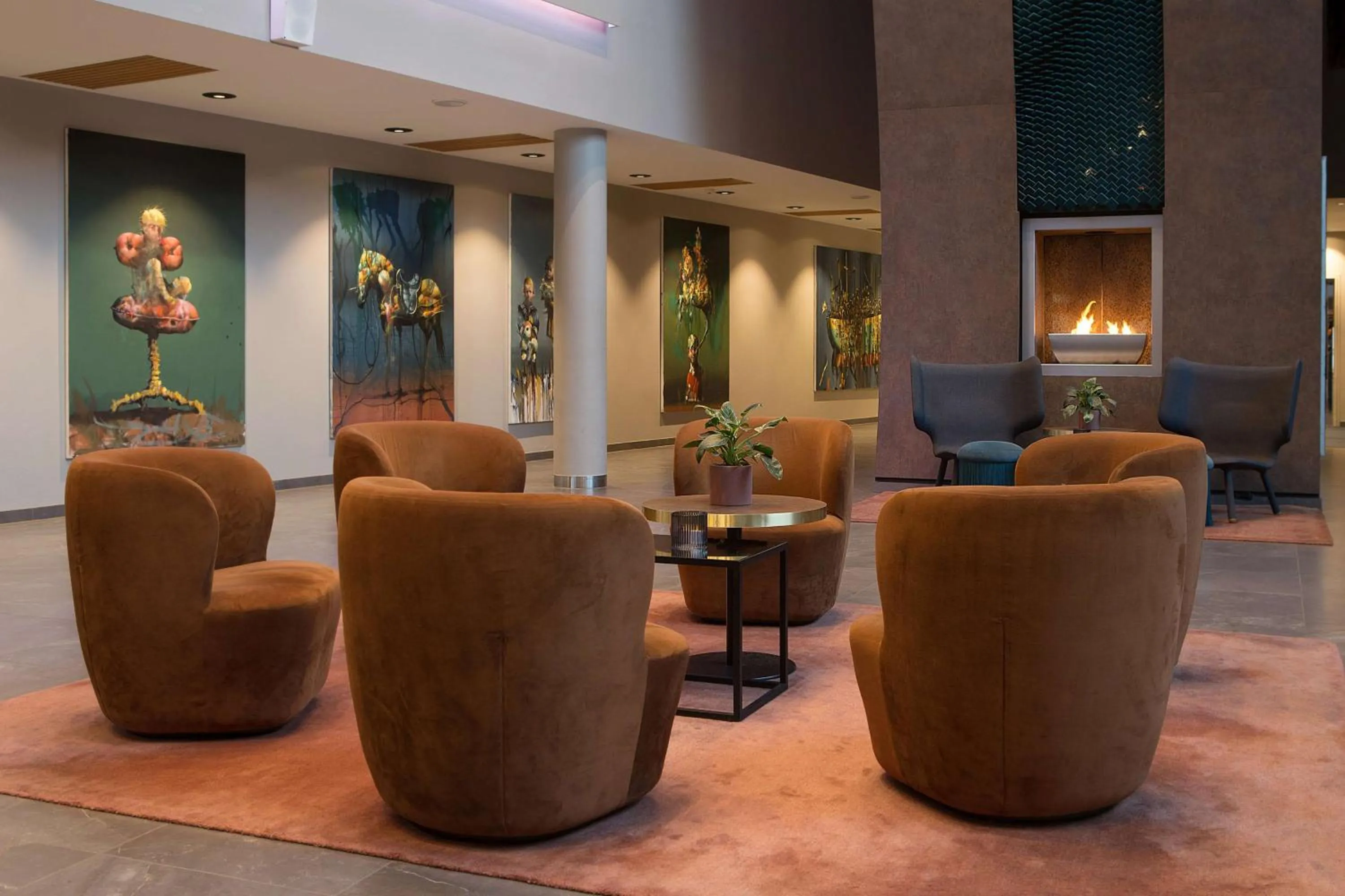Lobby or reception in Scandic Nidelven