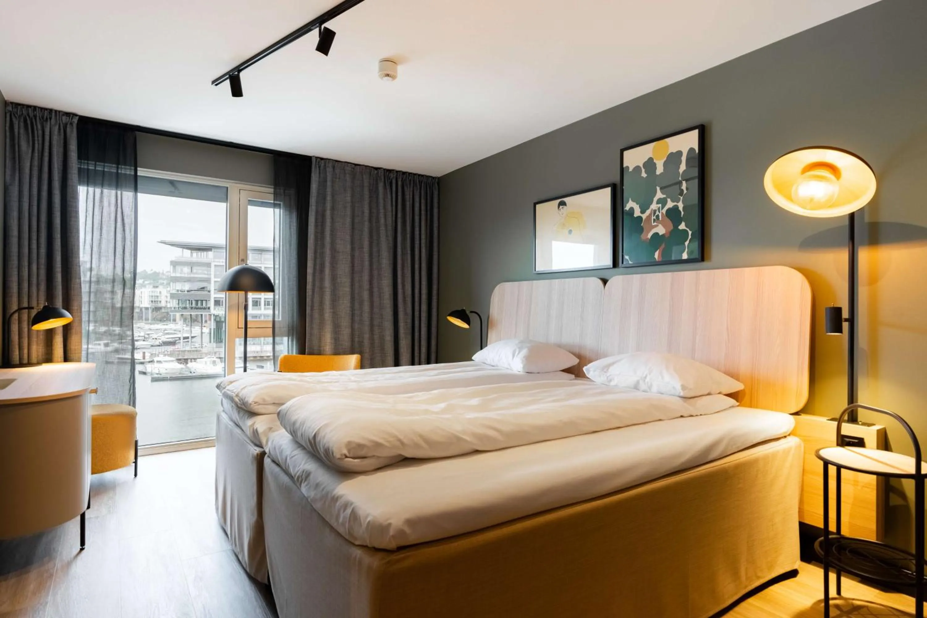 Bedroom, Bed in Scandic Nidelven