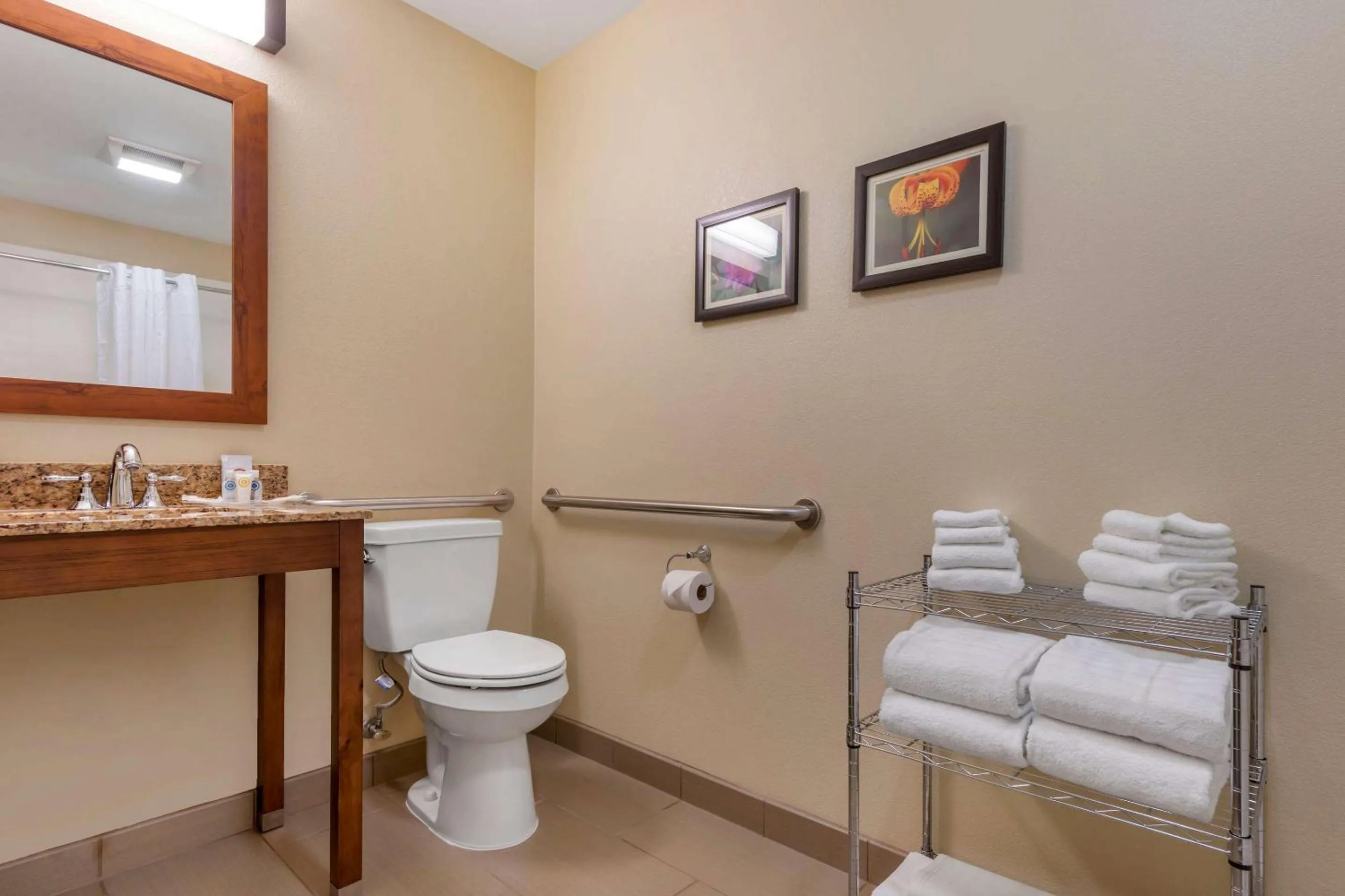 Bedroom in Comfort Suites Boone - University Area