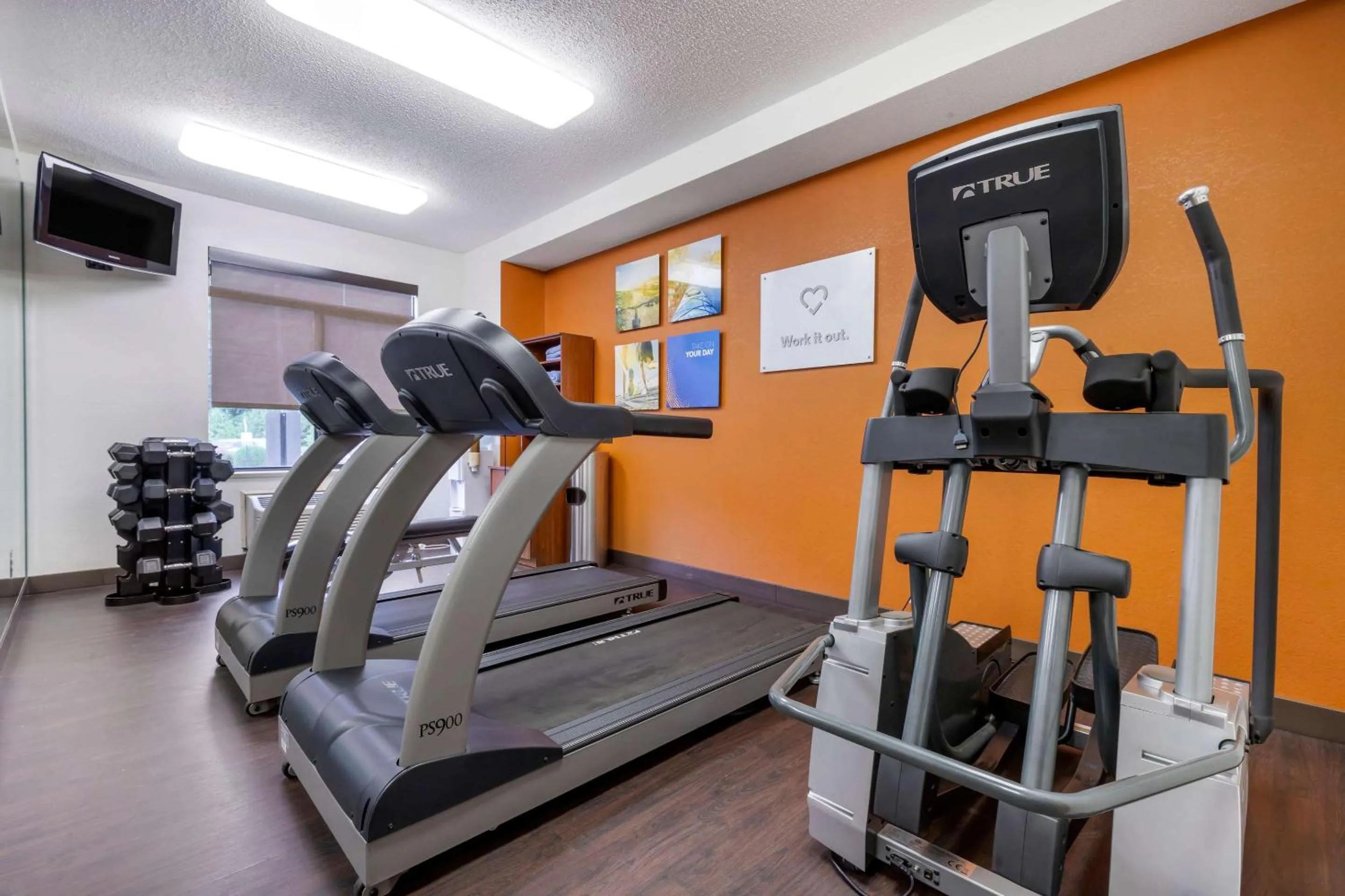Fitness centre/facilities in Comfort Suites Boone - University Area