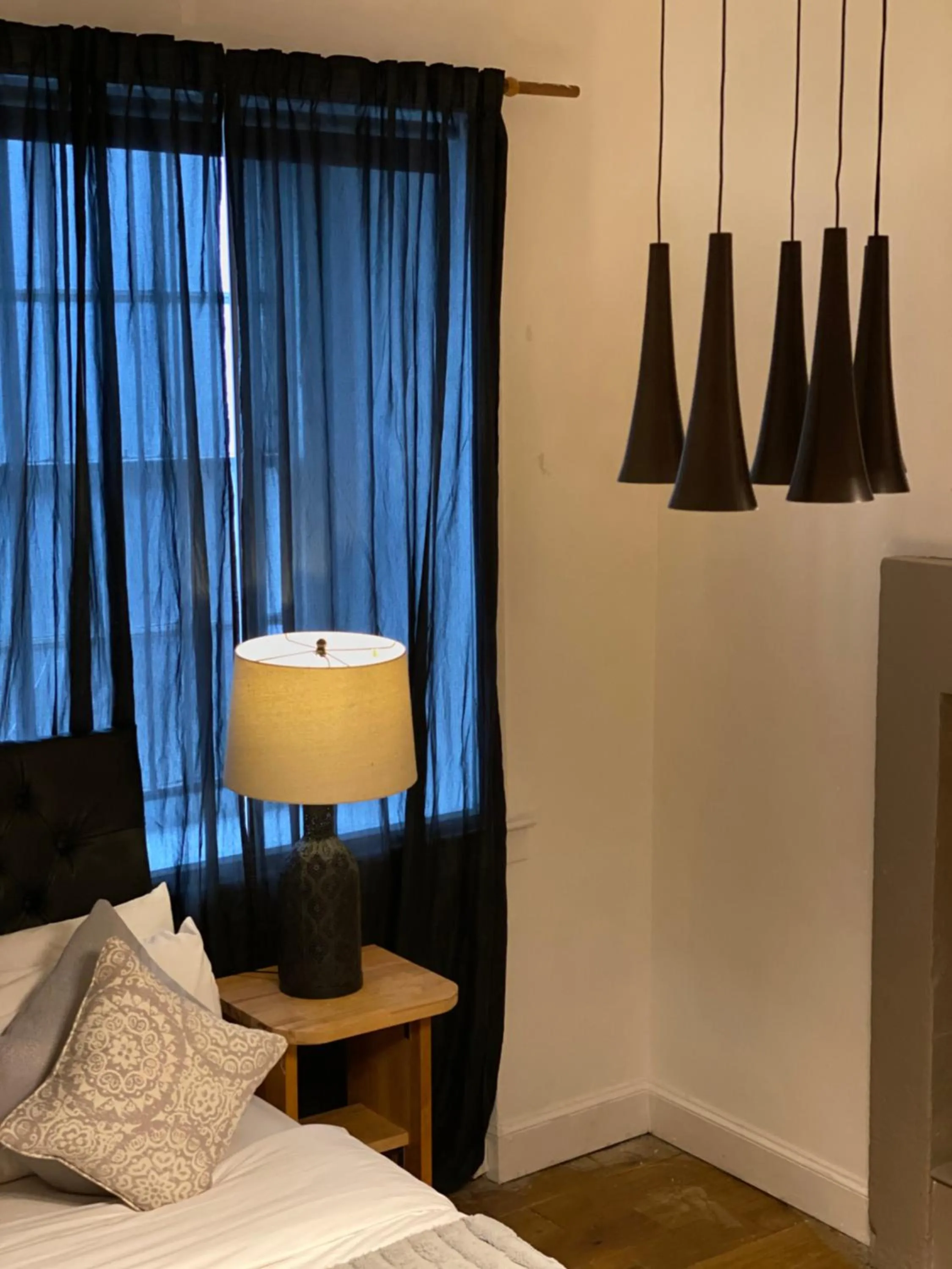 Decorative detail, Bed in Queen Street Boutique Suites