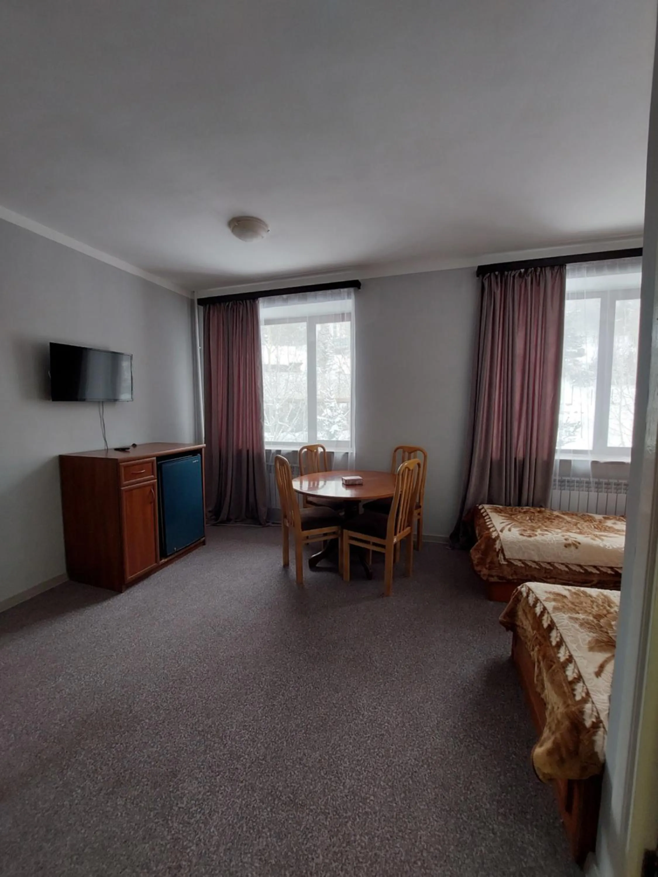 Bed in University Hotel Tsakhkadzor