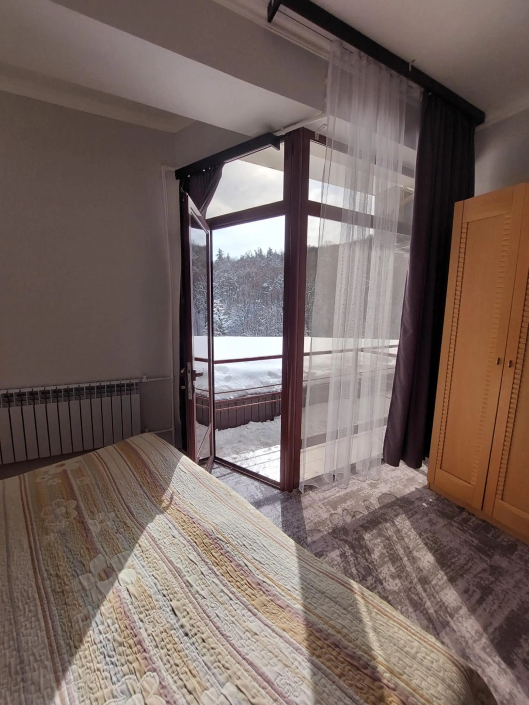 Bed in University Hotel Tsakhkadzor