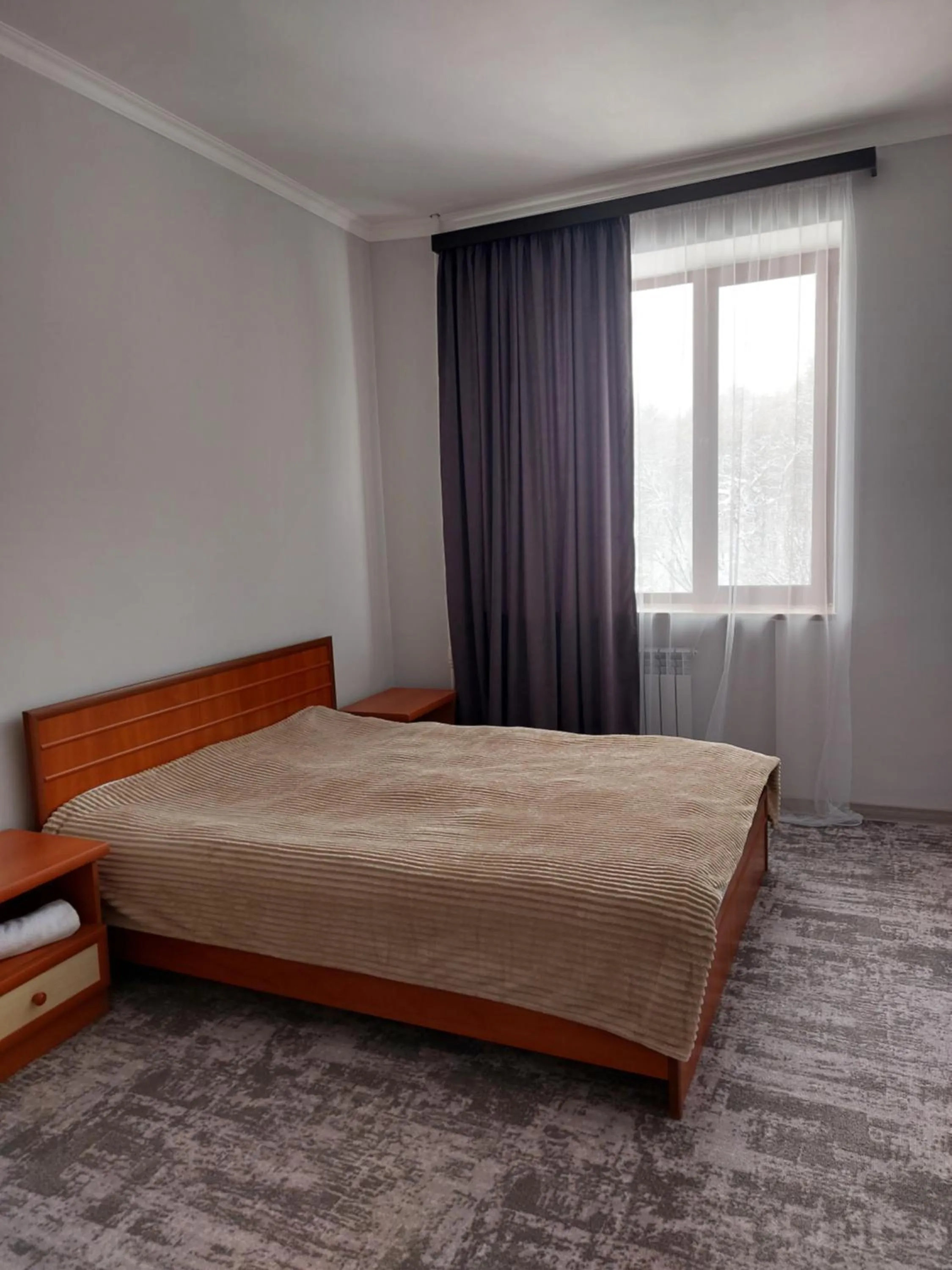 Bed in University Hotel Tsakhkadzor