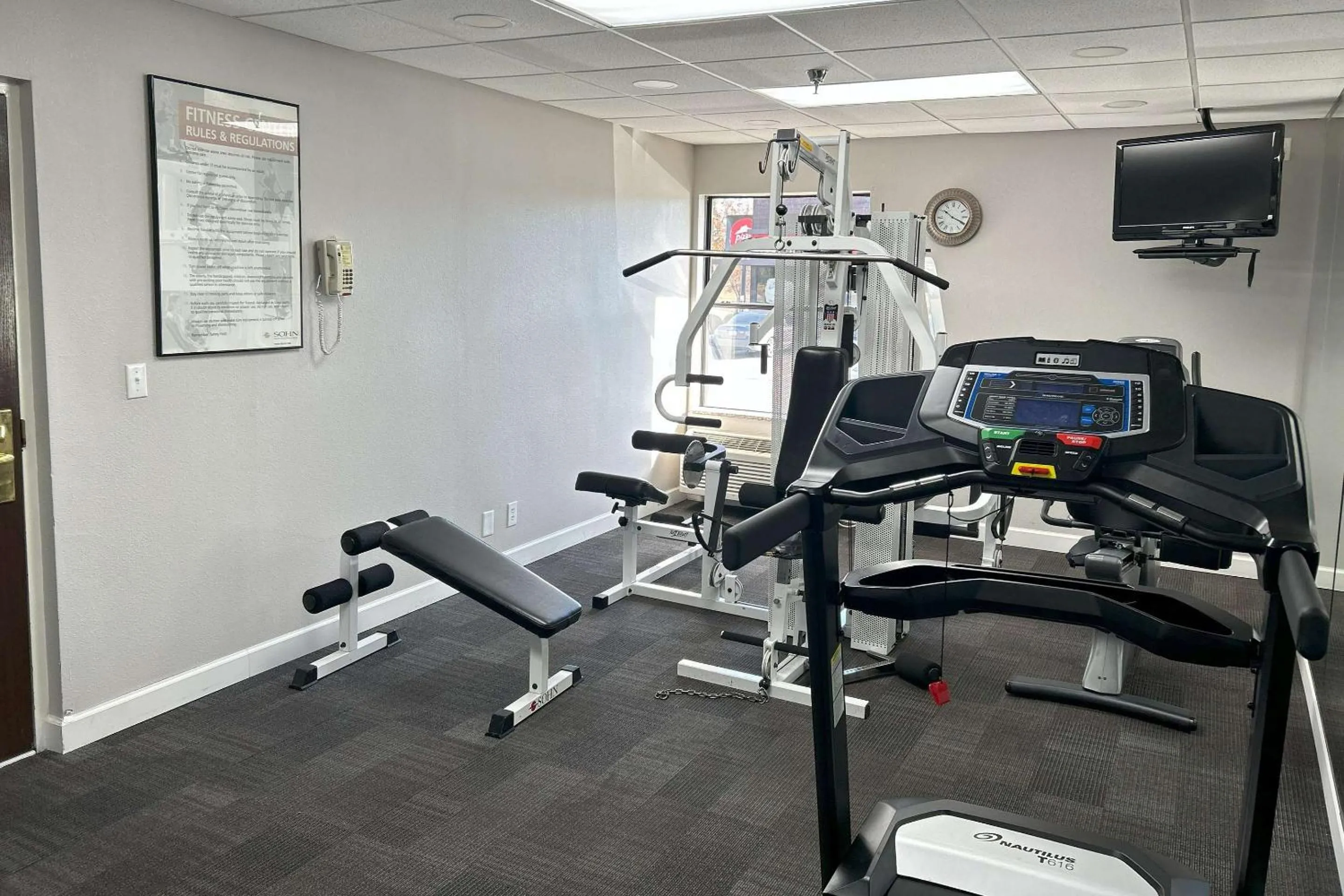 Fitness centre/facilities in Quality Inn & Suites Tarboro - Kingsboro