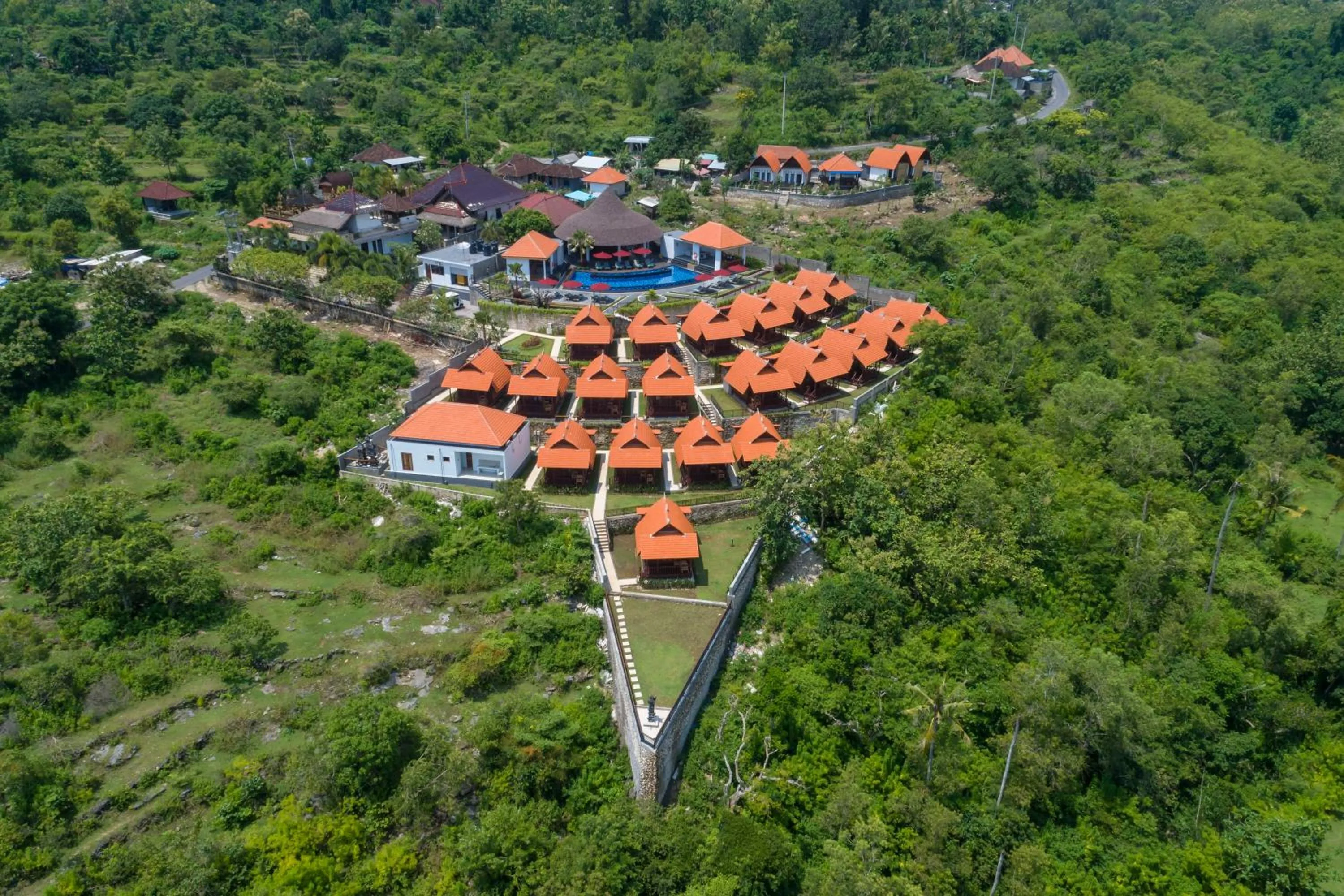 Bird's eye view in Star Semabu Resort