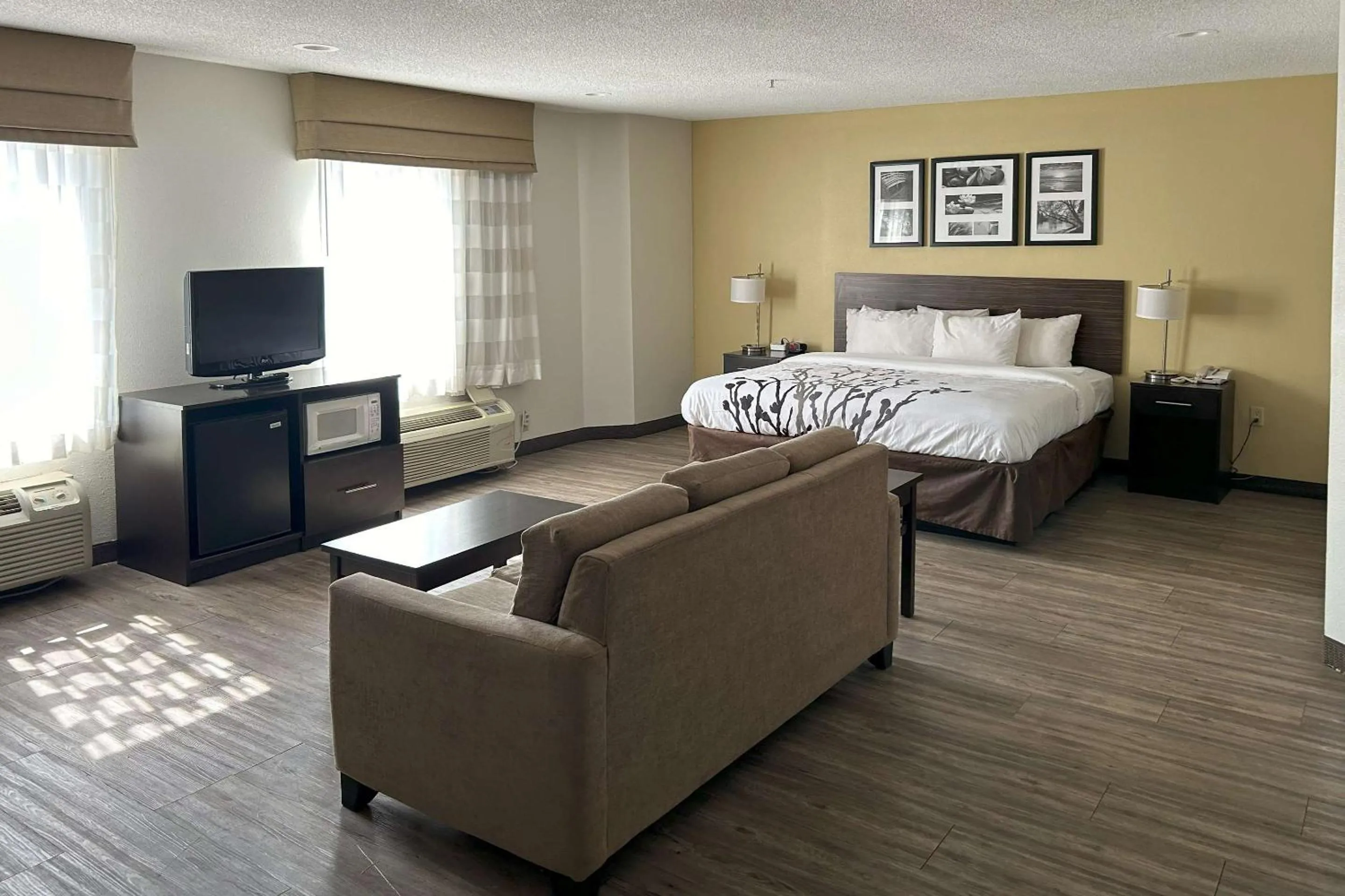 Bedroom, Bed in Sleep Inn Wilson near I-95